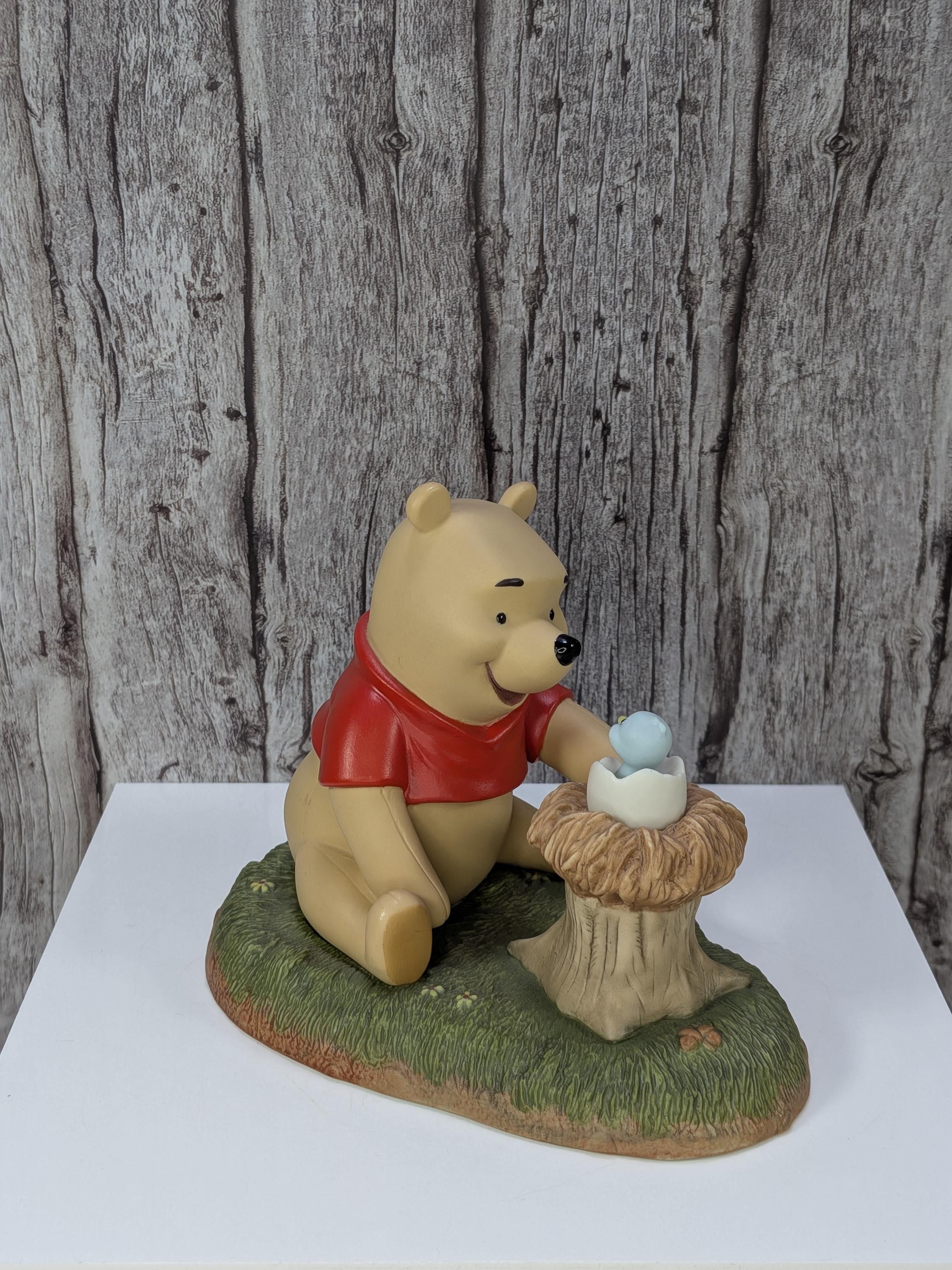 A Tiny Hello in the 100 Acre Wood - "Welcome, Little One" Figurine - Complete with Original Box & Papers view 4