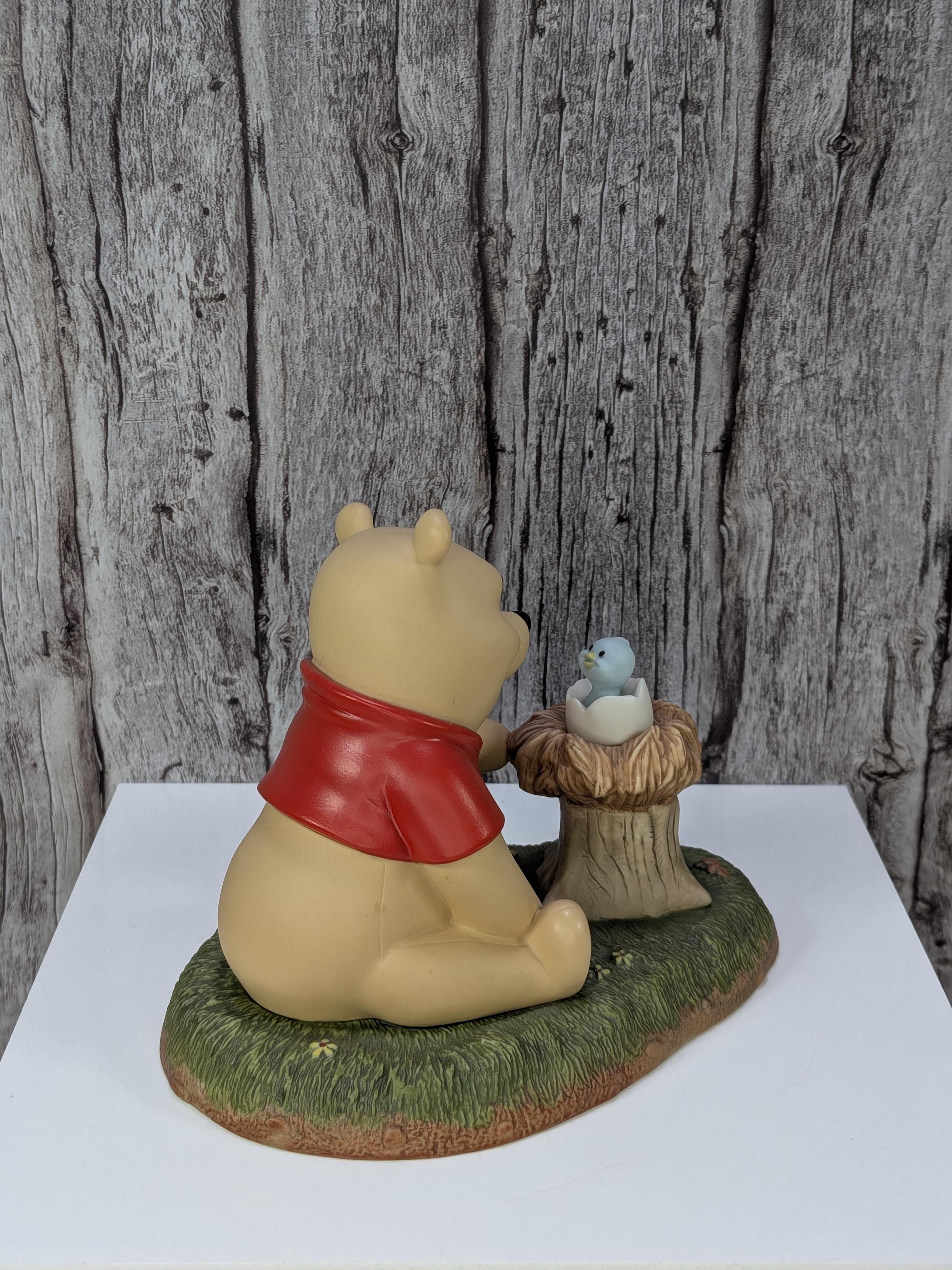 A Tiny Hello in the 100 Acre Wood - "Welcome, Little One" Figurine - Complete with Original Box & Papers view 5