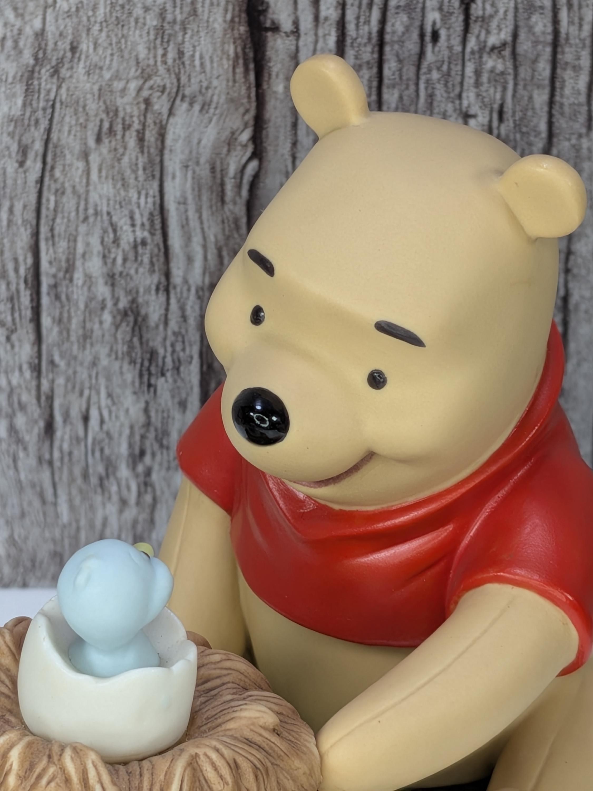 A Tiny Hello in the 100 Acre Wood - "Welcome, Little One" Figurine - Complete with Original Box & Papers view 7