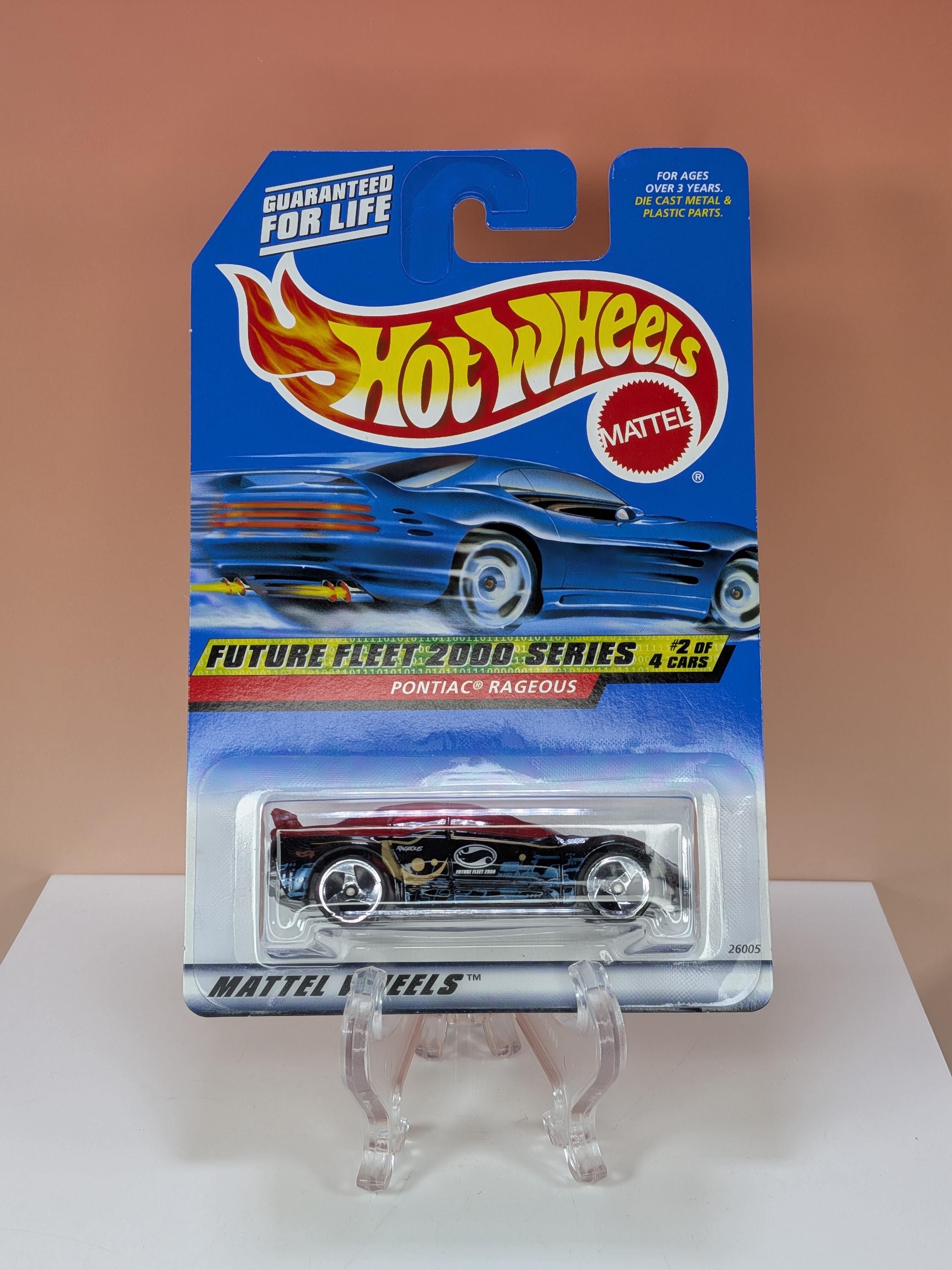 Mint Set! 2000 Hot Wheels Future Fleet Series - Complete 4-Car Collection #001-004 view 4