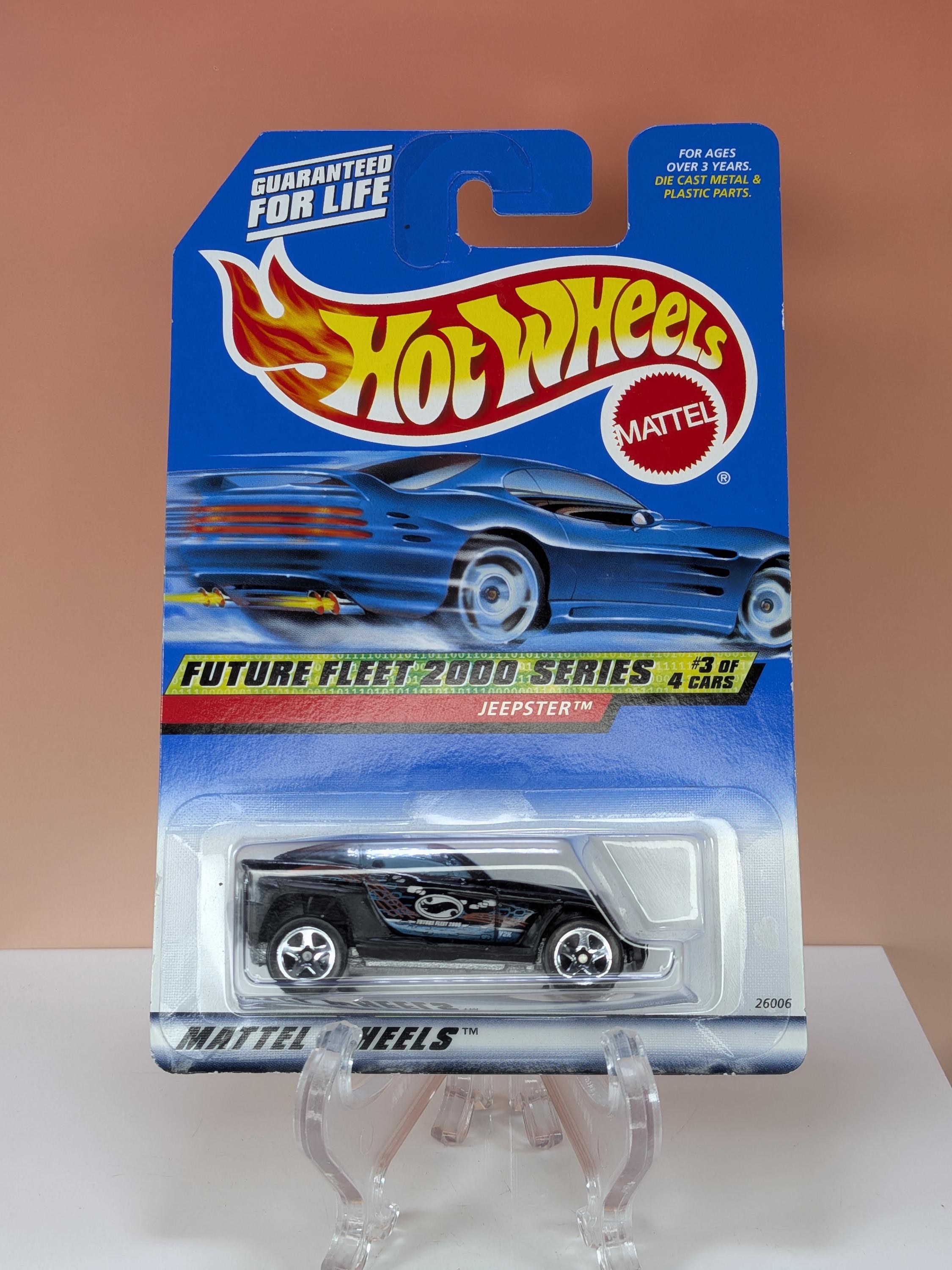 Mint Set! 2000 Hot Wheels Future Fleet Series - Complete 4-Car Collection #001-004 view 6