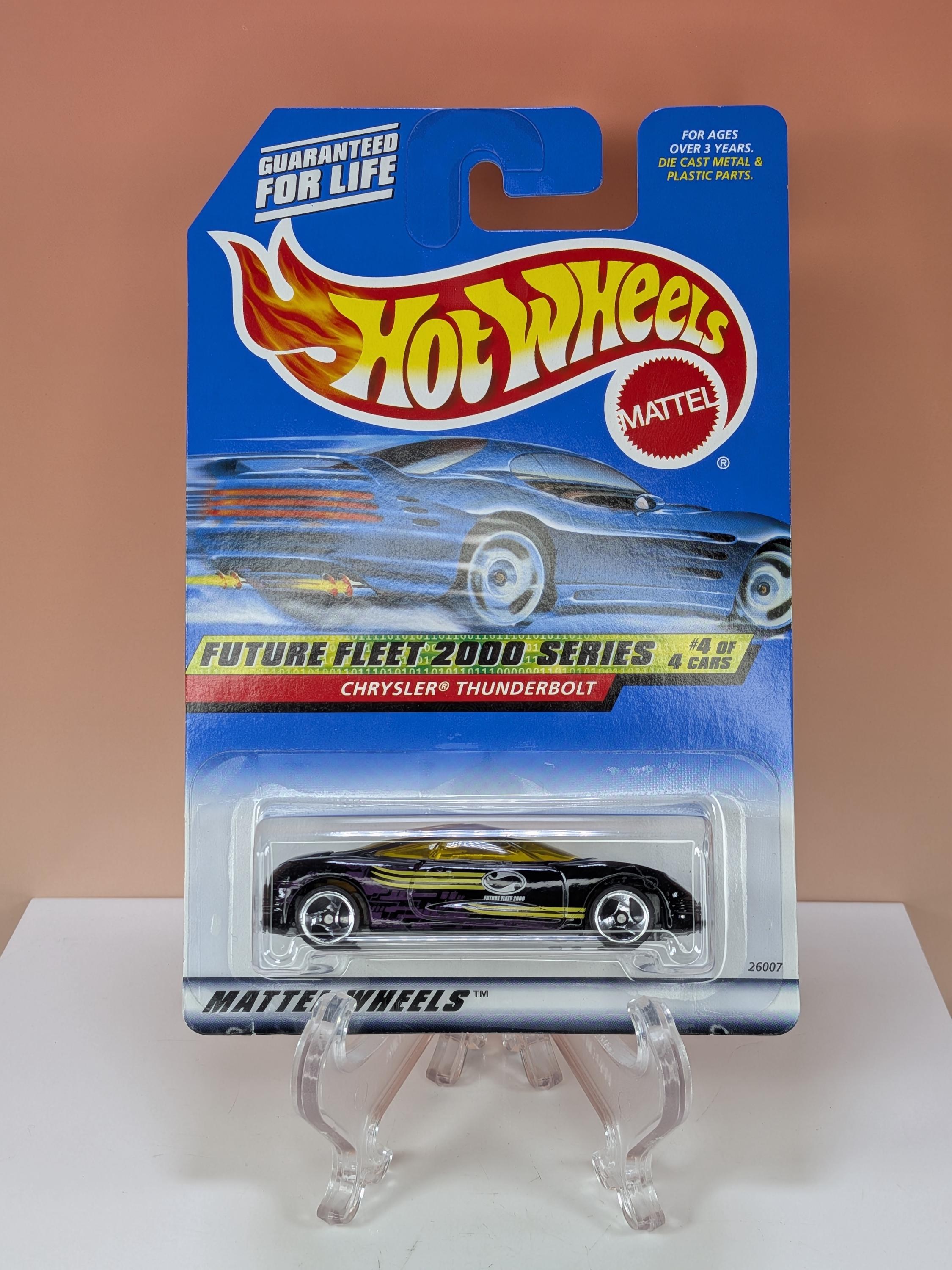 Mint Set! 2000 Hot Wheels Future Fleet Series - Complete 4-Car Collection #001-004 view 8