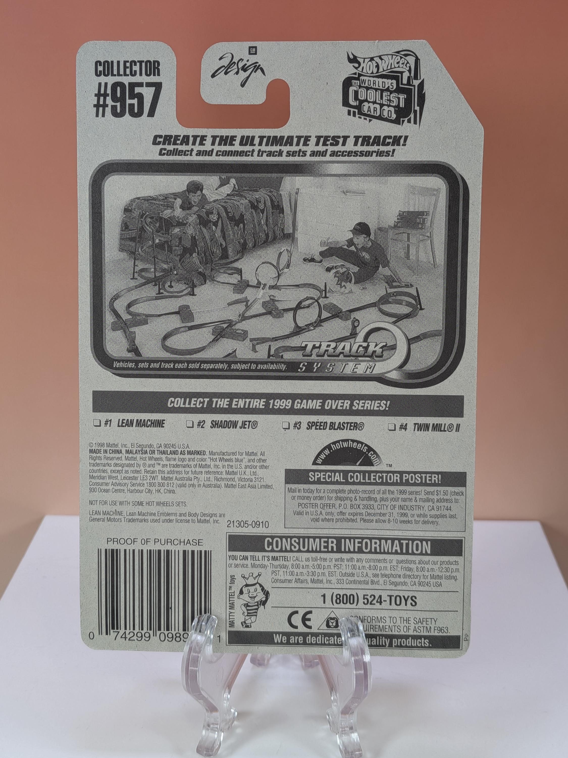 Complete 1999 Hot Wheels Game Over Series view 3