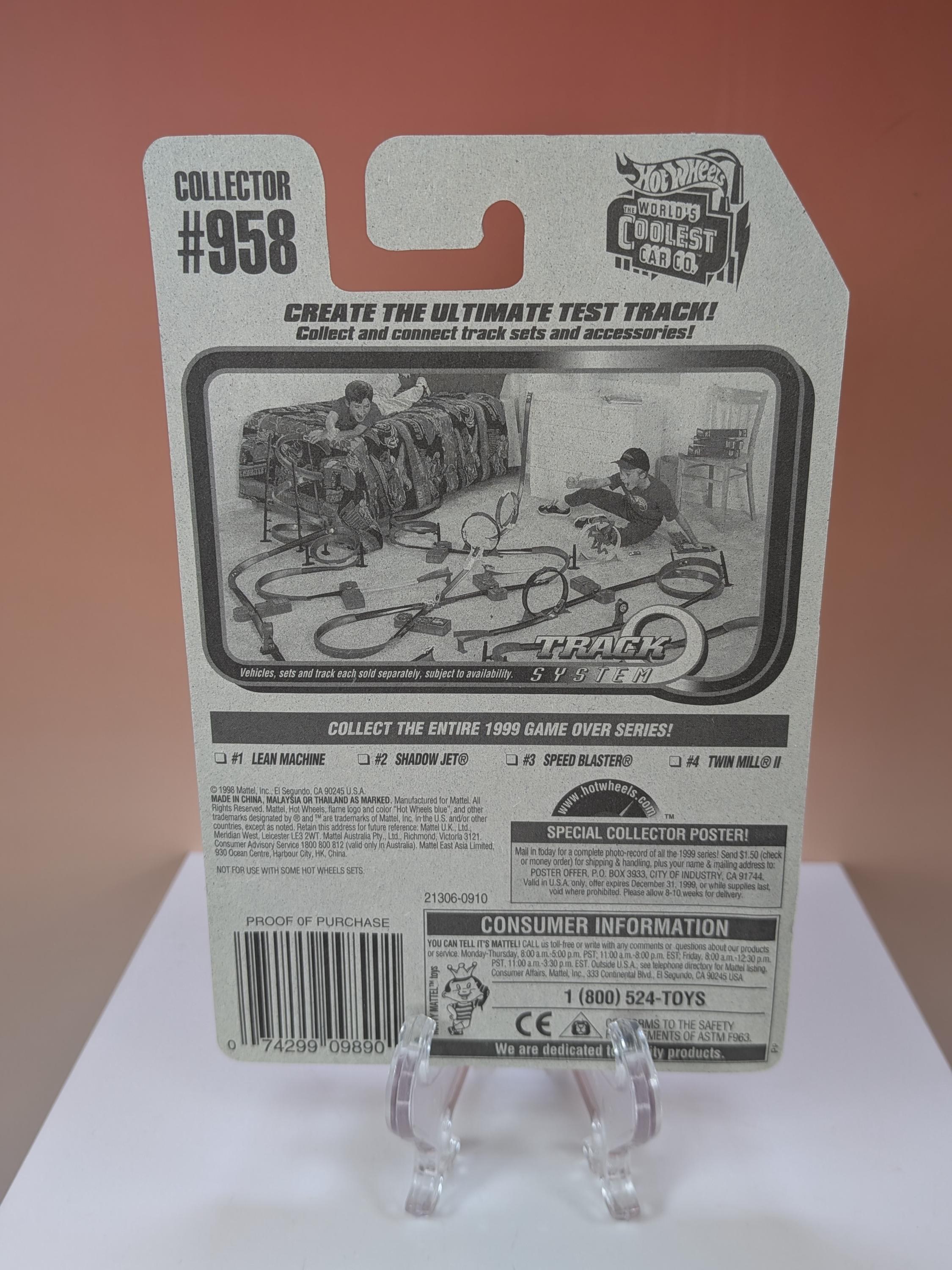 Complete 1999 Hot Wheels Game Over Series view 5