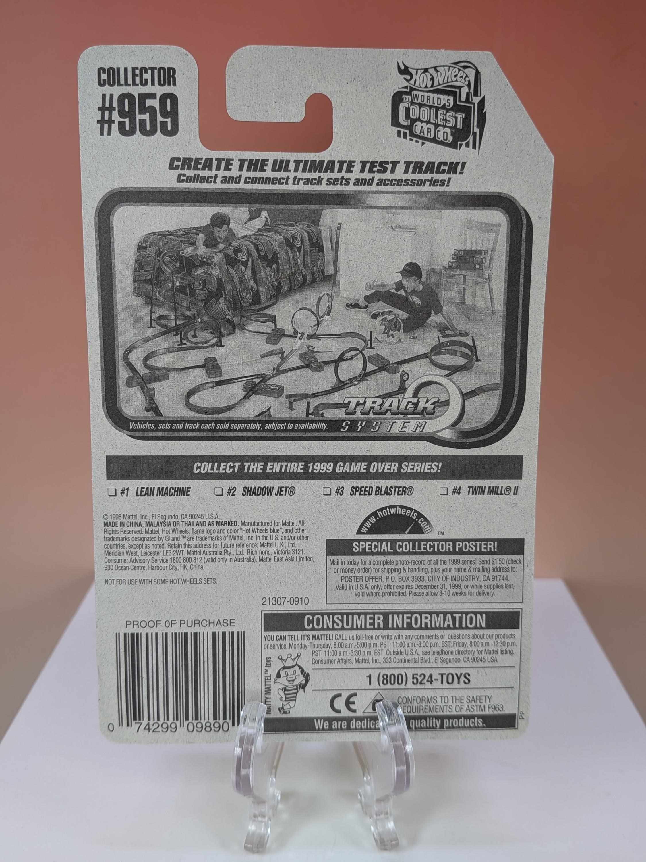Complete 1999 Hot Wheels Game Over Series view 7