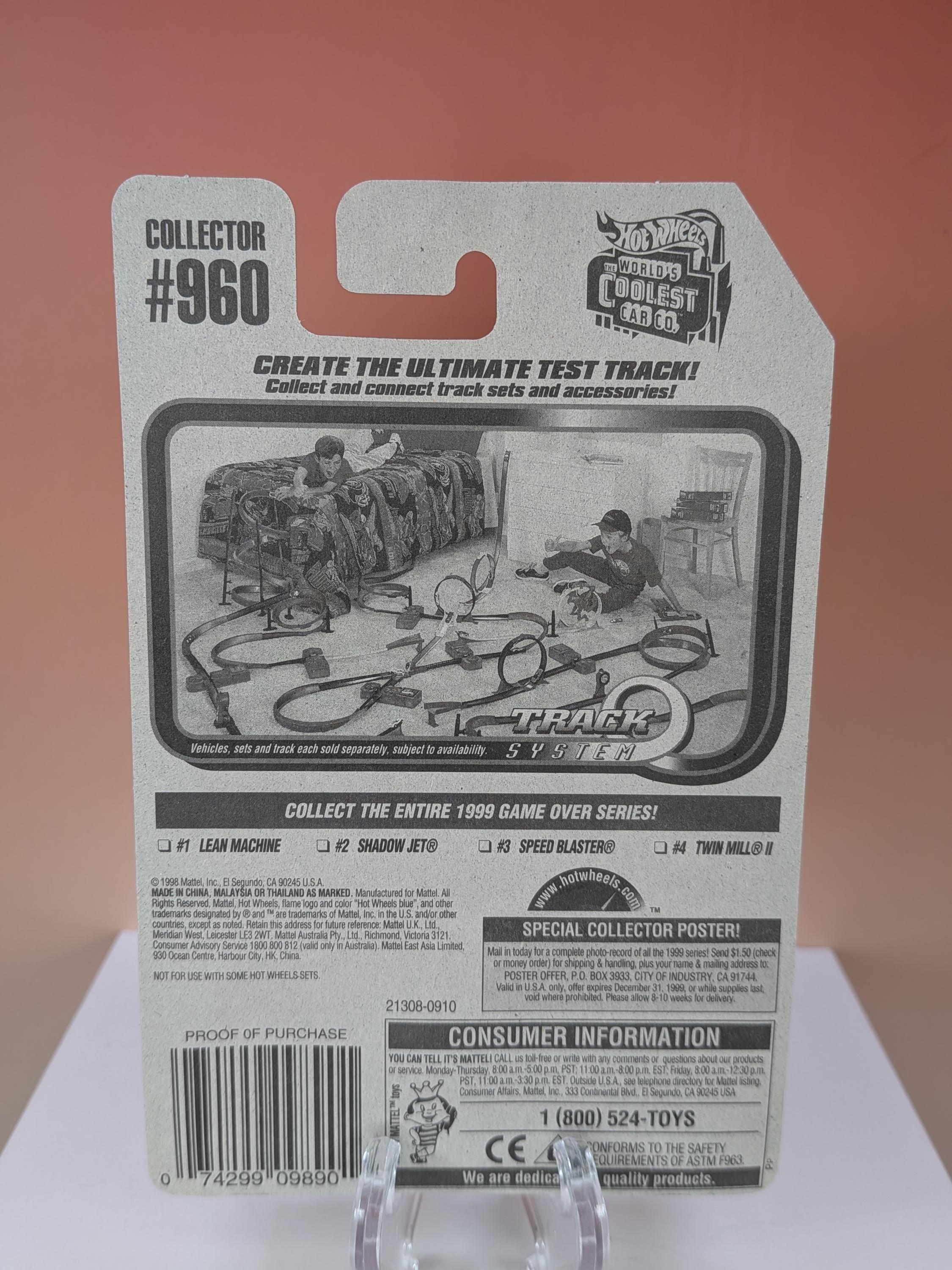Complete 1999 Hot Wheels Game Over Series view 9