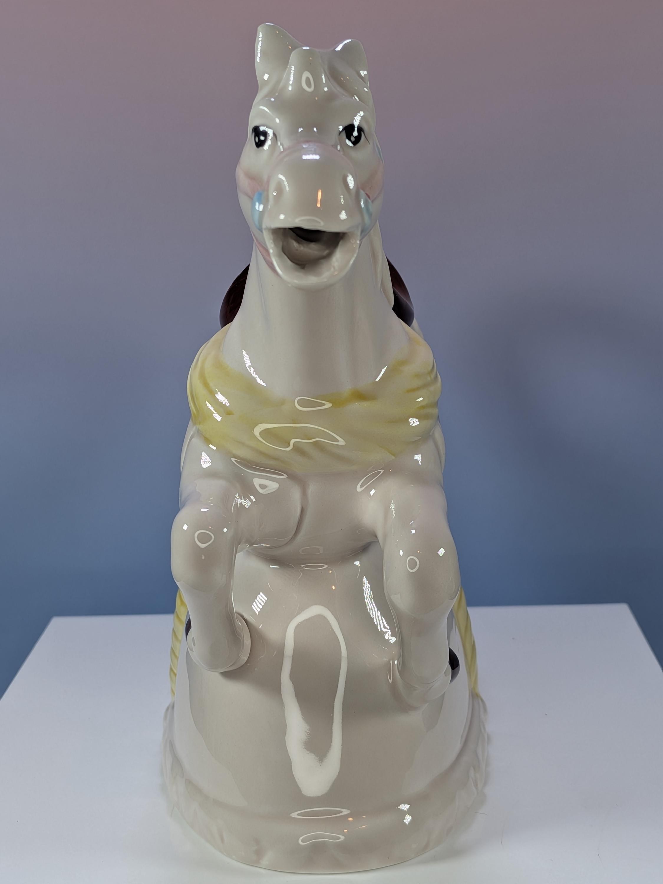 Vintage Heritage Mint Carousel Horse Teapot Hand Painted Rare LIKE NEW with Box! view 10