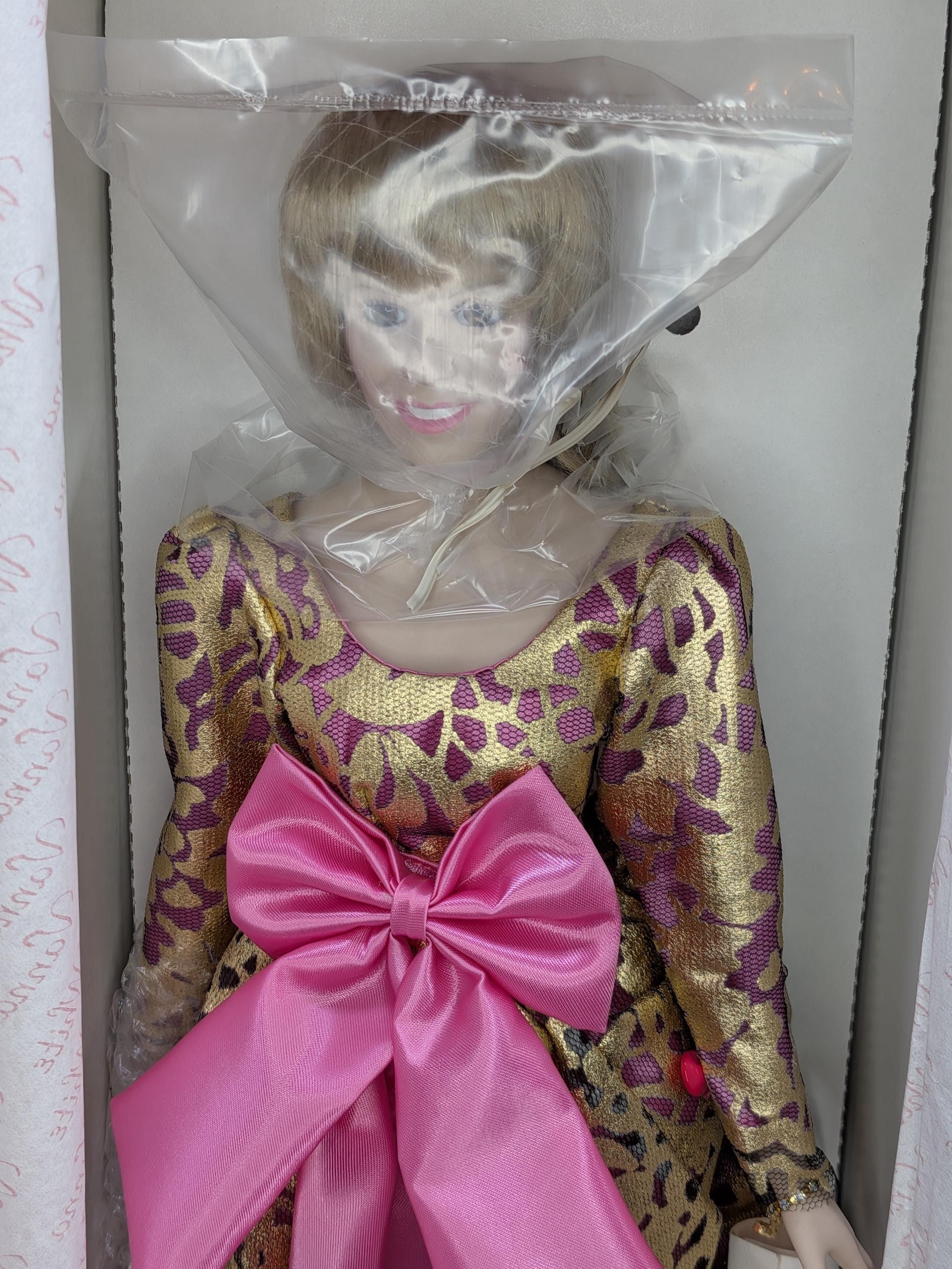 RARE 1991 Vanna White Porcelain Doll - Limited Edition - From Vanna With Love - MIB view 8