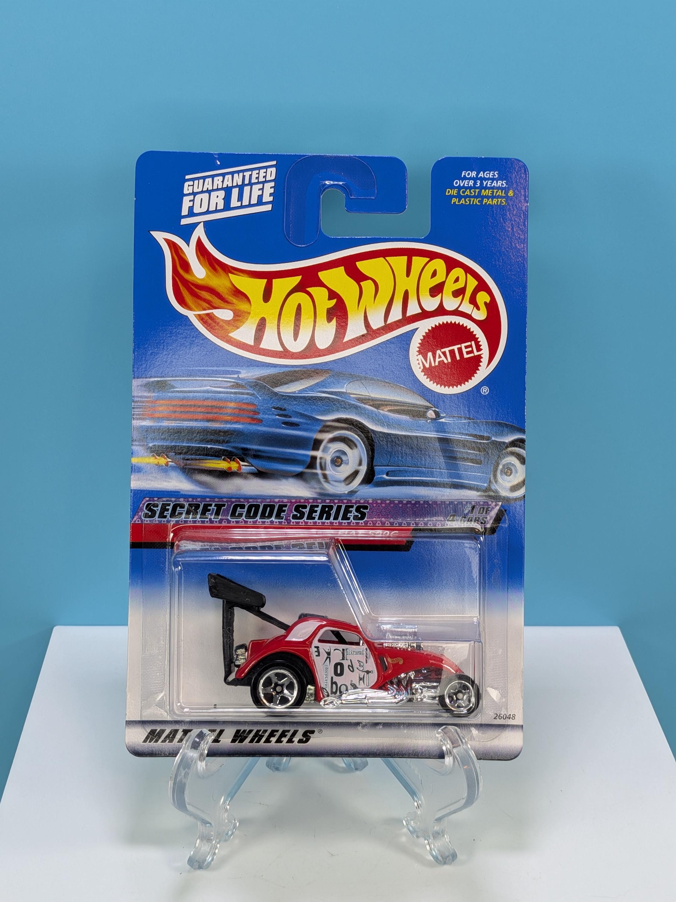 MINT 2000 Hot Wheels Secret Code Series - Complete Set of 4 - New Old Stock (NOS) - Rare Special Paint Scheme Edition - Diecast Collectibles view 2