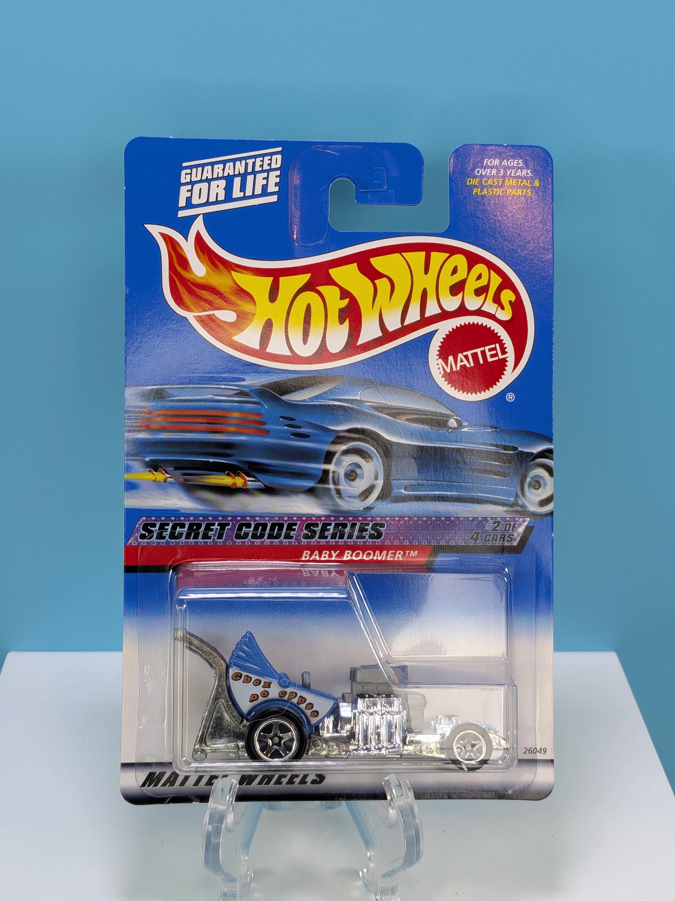 MINT 2000 Hot Wheels Secret Code Series - Complete Set of 4 - New Old Stock (NOS) - Rare Special Paint Scheme Edition - Diecast Collectibles view 4