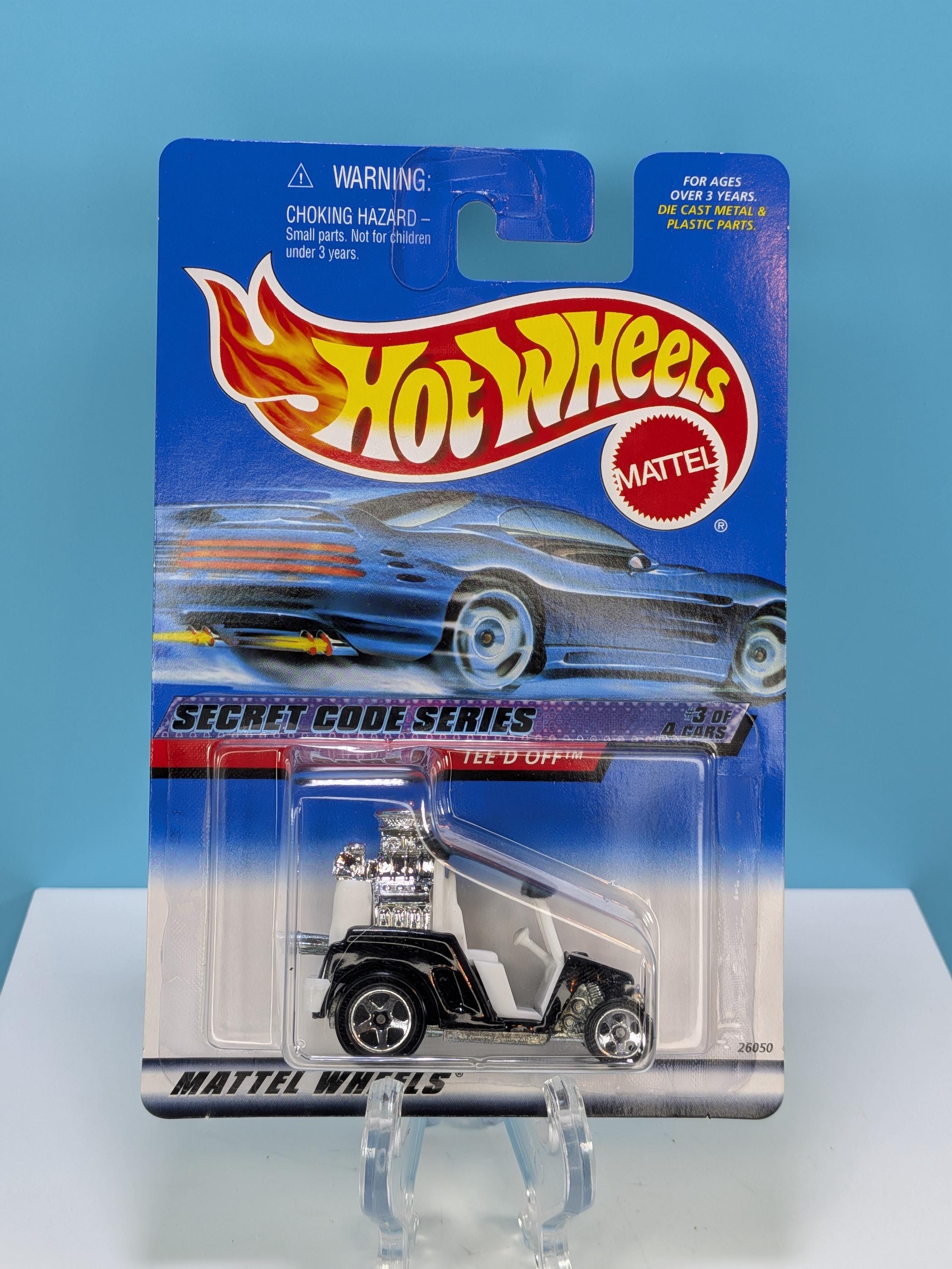 MINT 2000 Hot Wheels Secret Code Series - Complete Set of 4 - New Old Stock (NOS) - Rare Special Paint Scheme Edition - Diecast Collectibles view 6