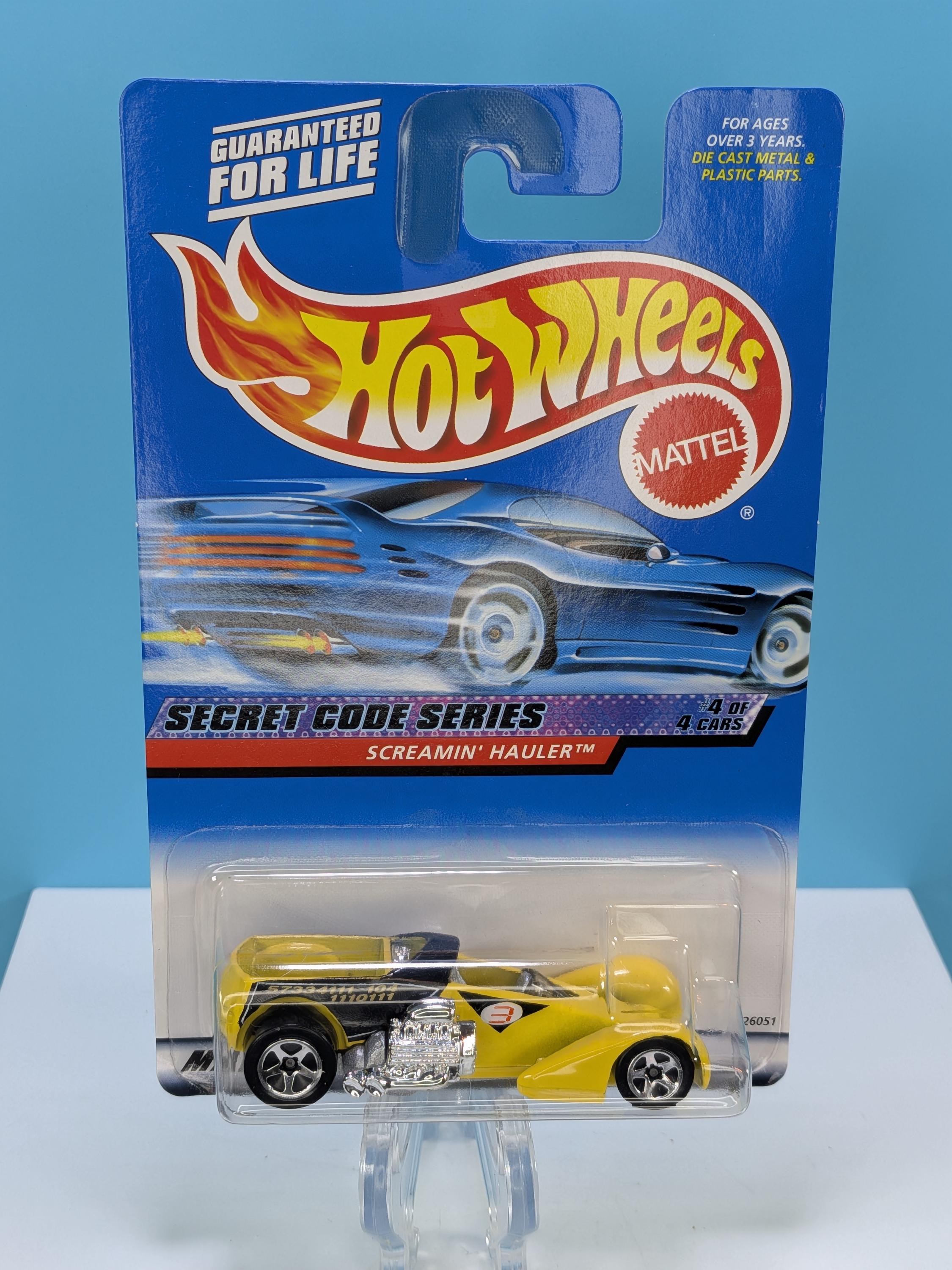 MINT 2000 Hot Wheels Secret Code Series - Complete Set of 4 - New Old Stock (NOS) - Rare Special Paint Scheme Edition - Diecast Collectibles view 8