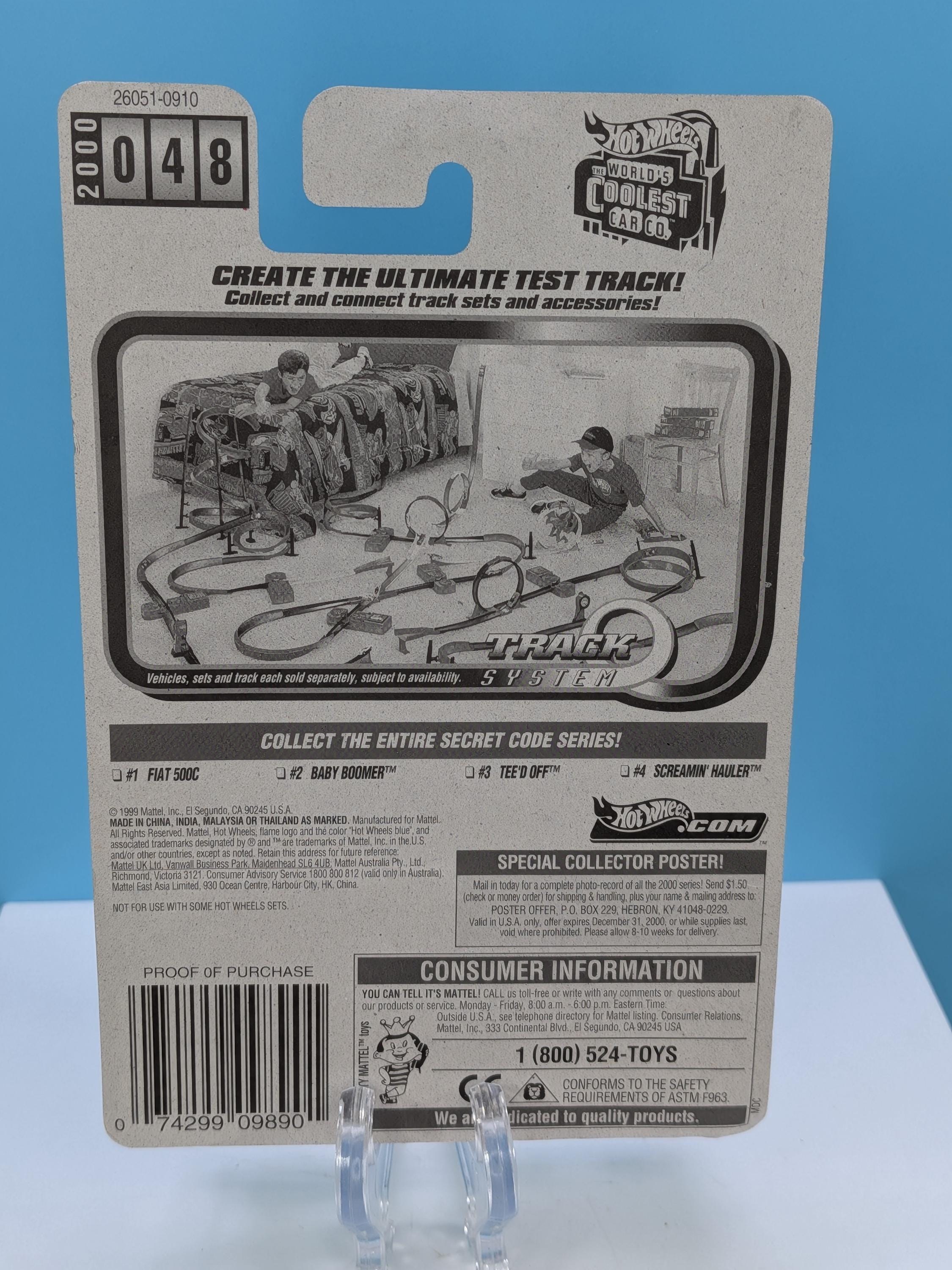 MINT 2000 Hot Wheels Secret Code Series - Complete Set of 4 - New Old Stock (NOS) - Rare Special Paint Scheme Edition - Diecast Collectibles view 9