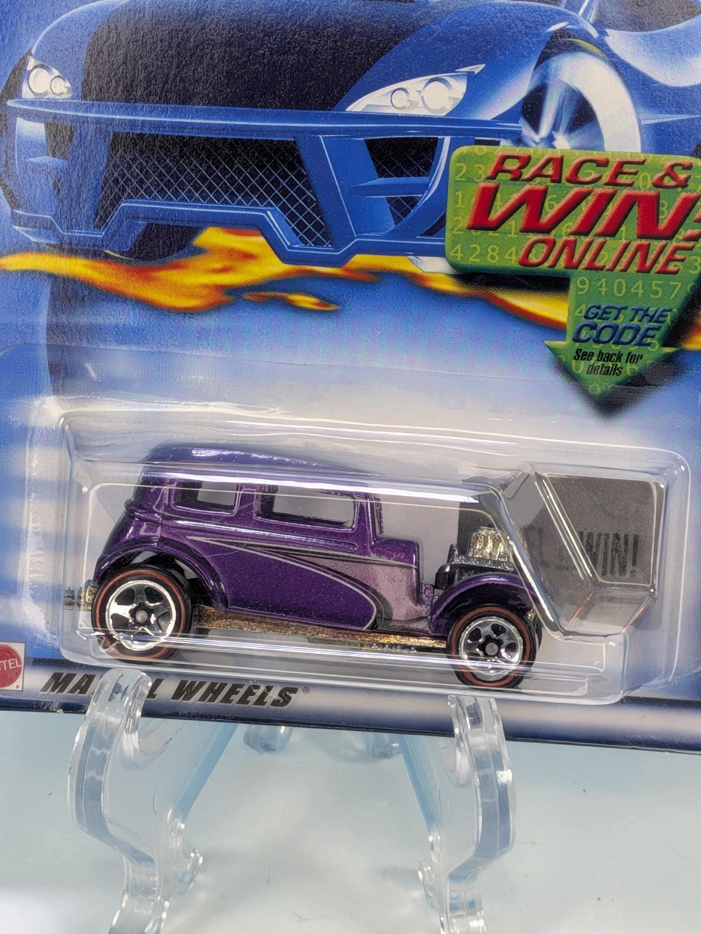 2002 hot wheels red line series complete set of 4 - excellent condition, mint on card New Old Stock - 35th Anniversary collection view 11