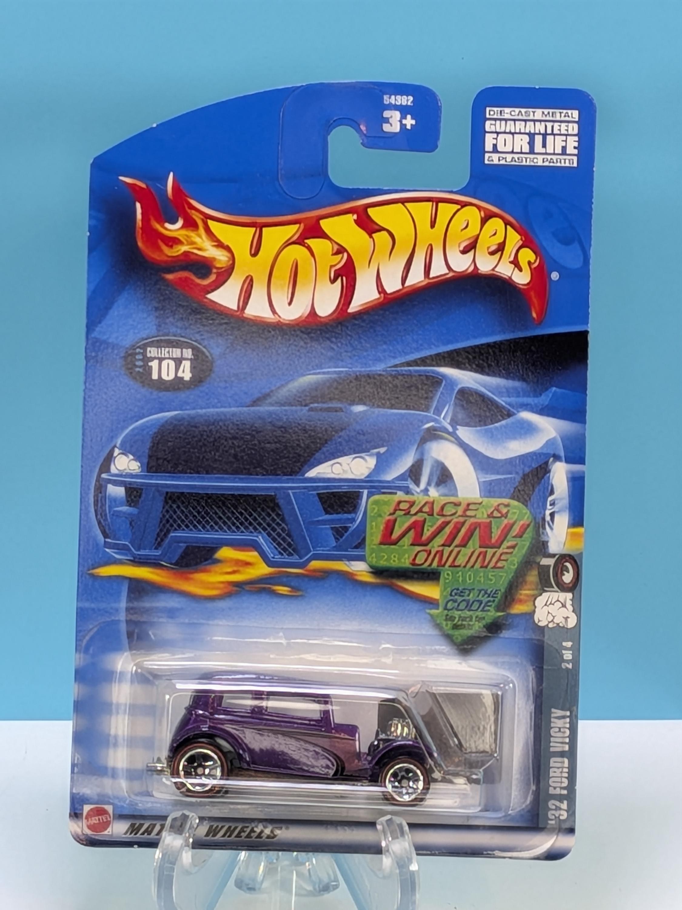 2002 hot wheels red line series complete set of 4 - excellent condition, mint on card New Old Stock - 35th Anniversary collection view 12