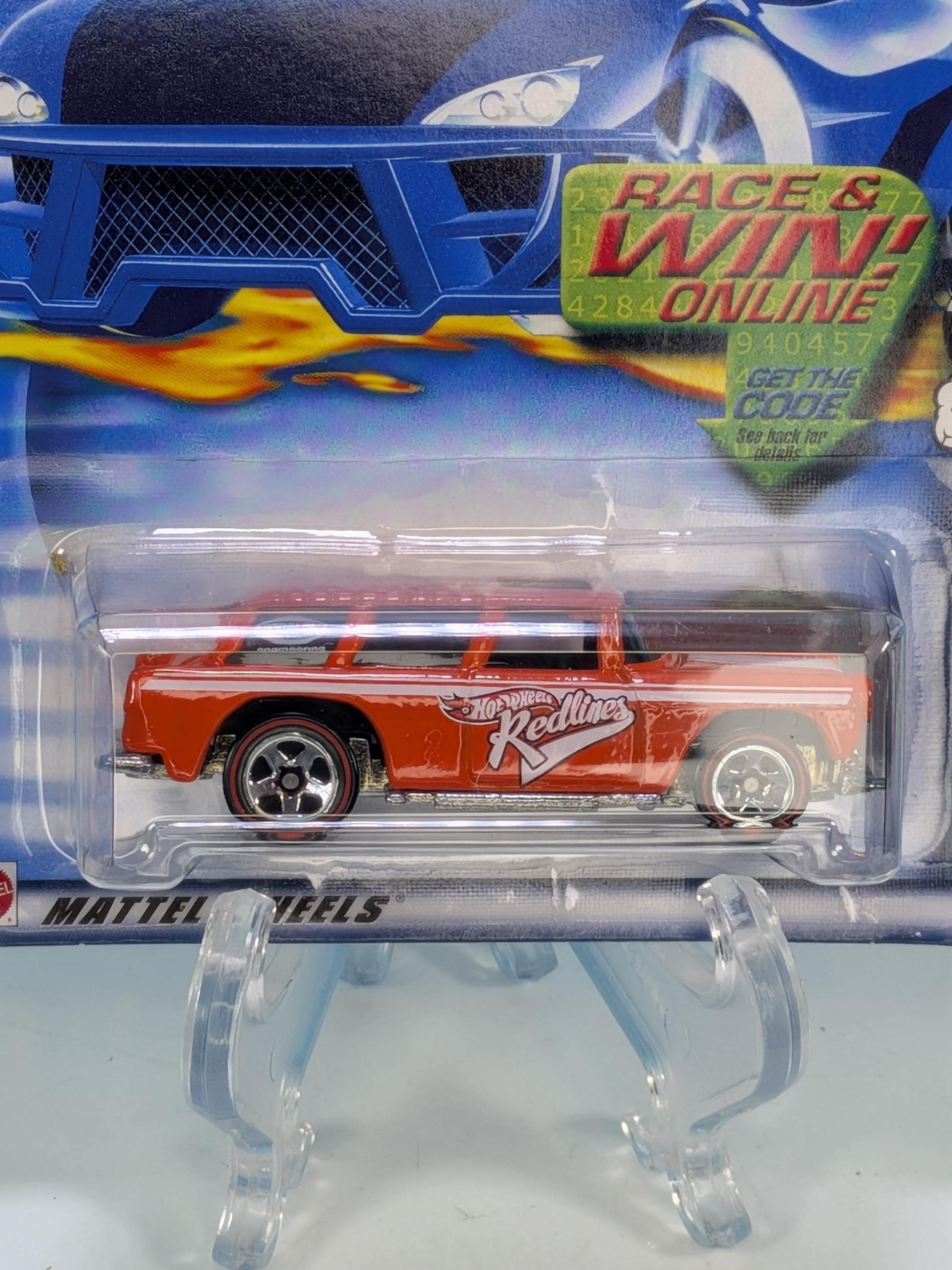 2002 hot wheels red line series complete set of 4 - excellent condition, mint on card New Old Stock - 35th Anniversary collection view 9