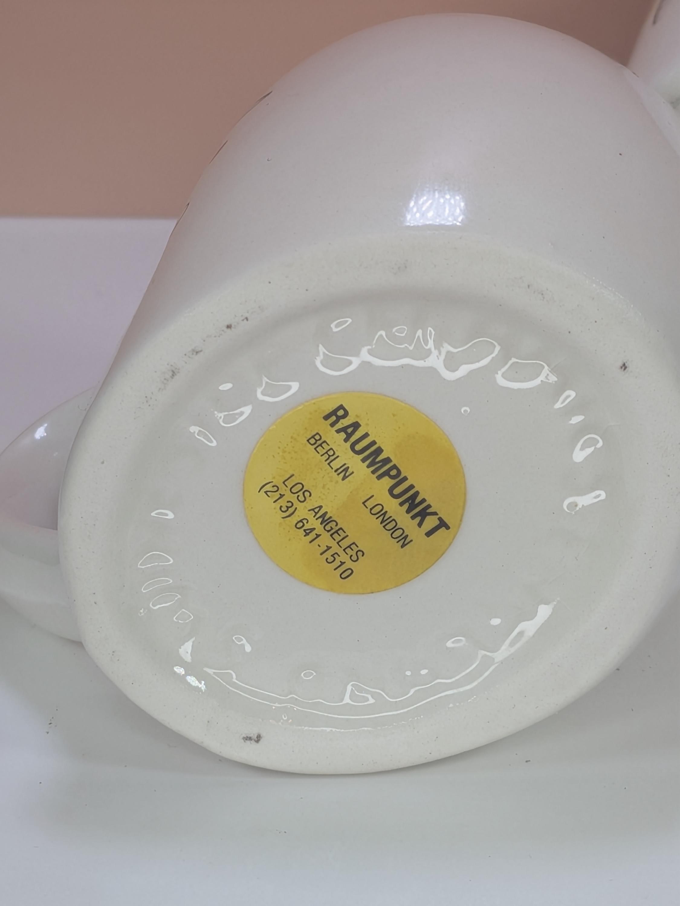 Vintage Postmodern Swineside Ceramics Teapot & Mug Set view 10