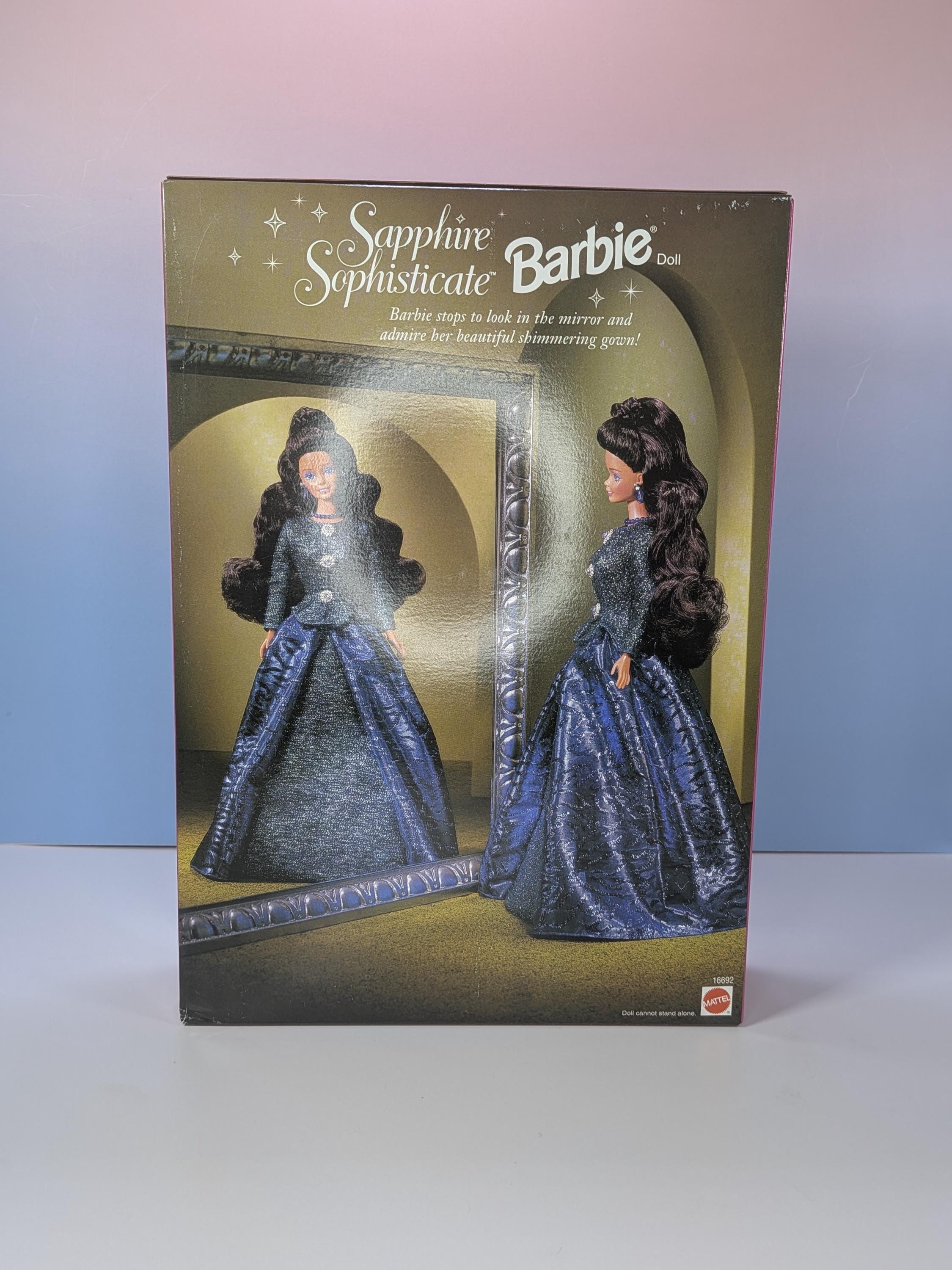 PRISTINE! Vintage 90s Barbie Set NIB, 1995 Crystal Splendor & 1997 Sapphire Sophisticate Mattel Special Edition view 14