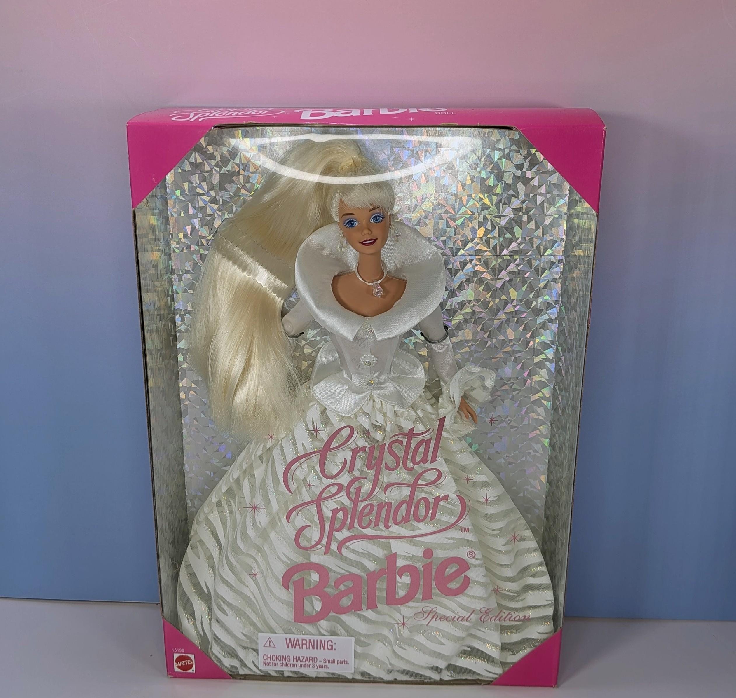 PRISTINE! Vintage 90s Barbie Set NIB, 1995 Crystal Splendor & 1997 Sapphire Sophisticate Mattel Special Edition view 5