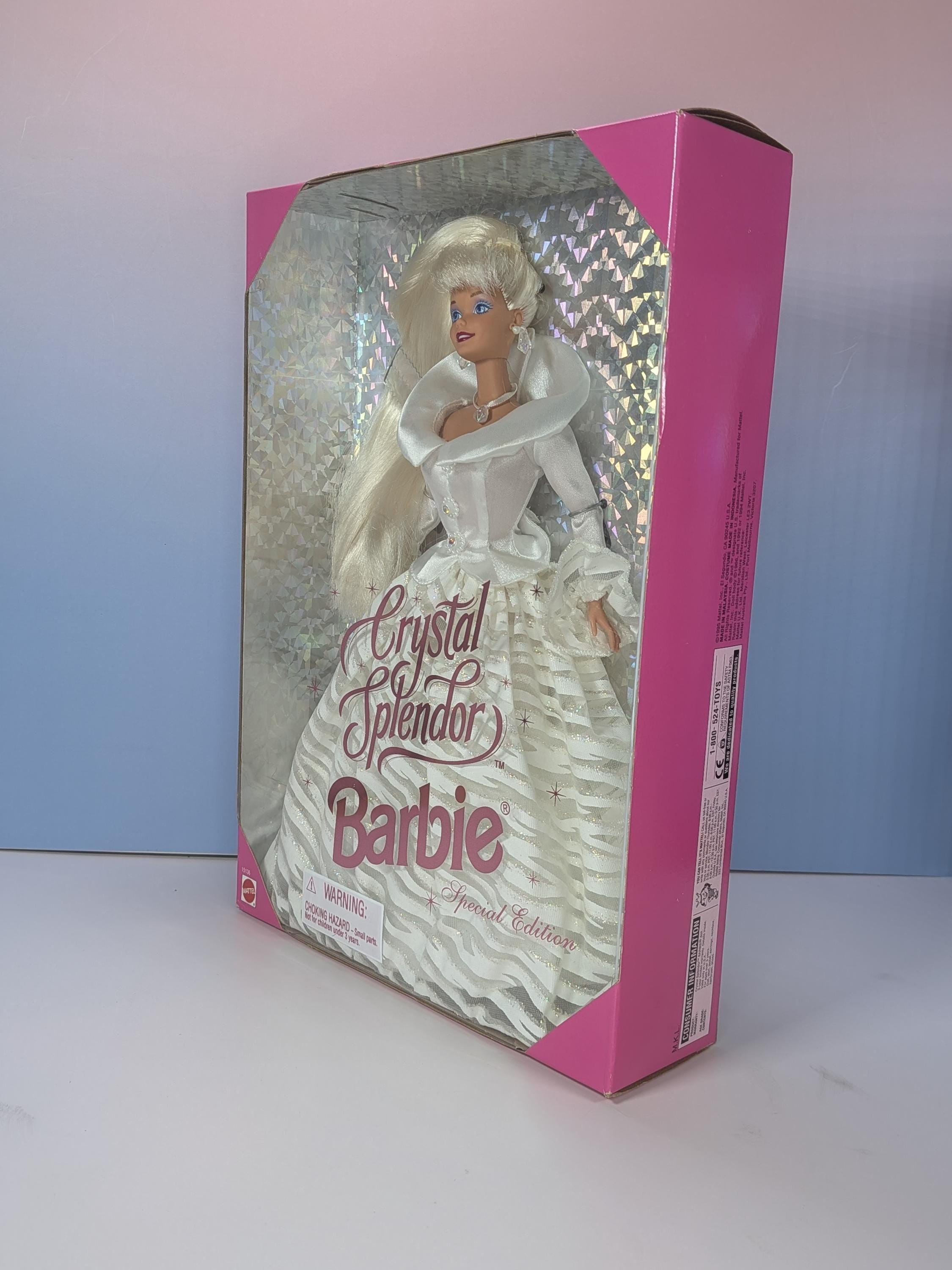 PRISTINE! Vintage 90s Barbie Set NIB, 1995 Crystal Splendor & 1997 Sapphire Sophisticate Mattel Special Edition view 7