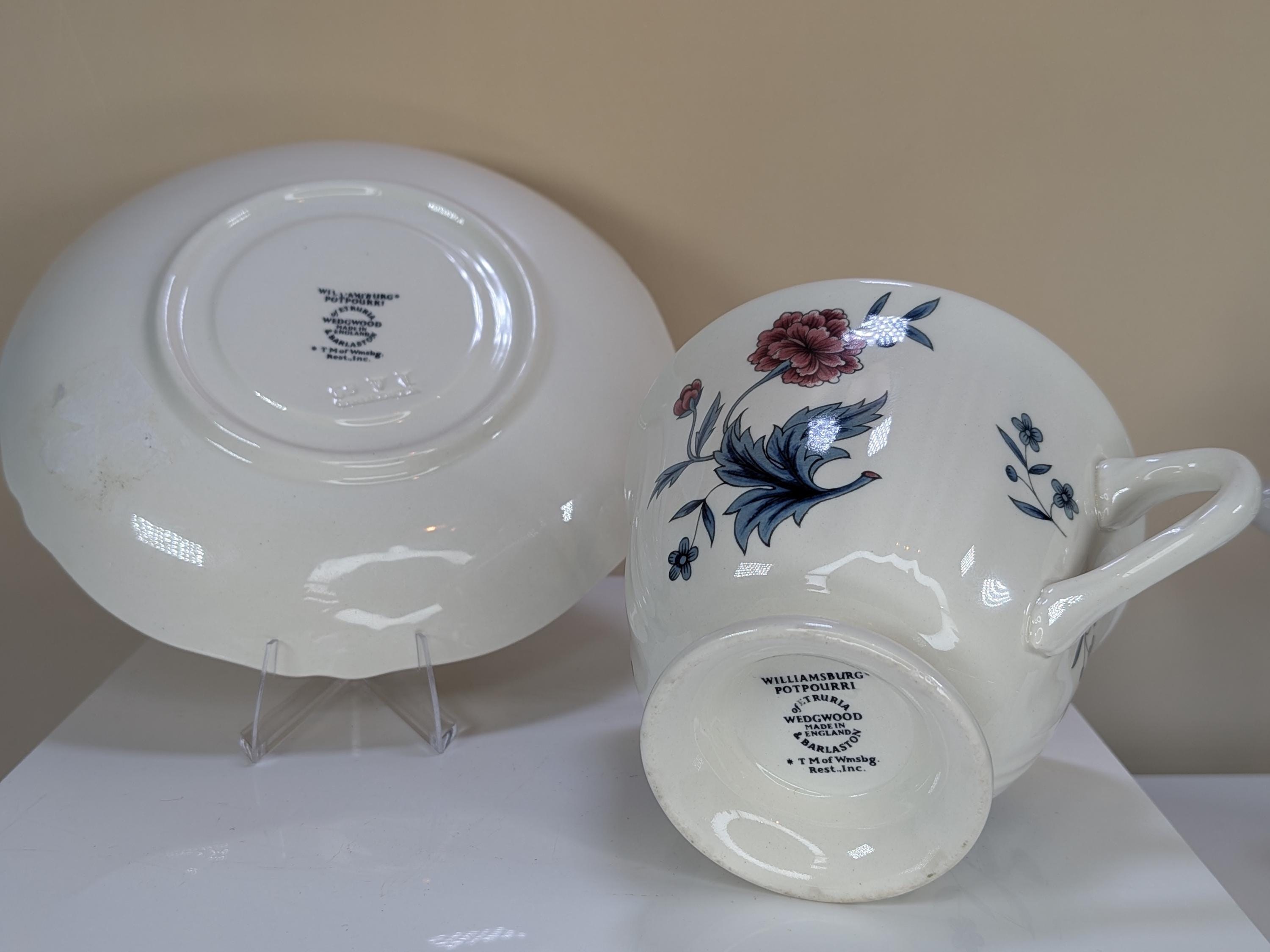 Grandmillennial Starter Kit Gift Set -Vintage 3pc Porcelain Teaware Curated Bundle: Authentic Limoges Castel, Cat Teapot, Collectible Teacup view 3