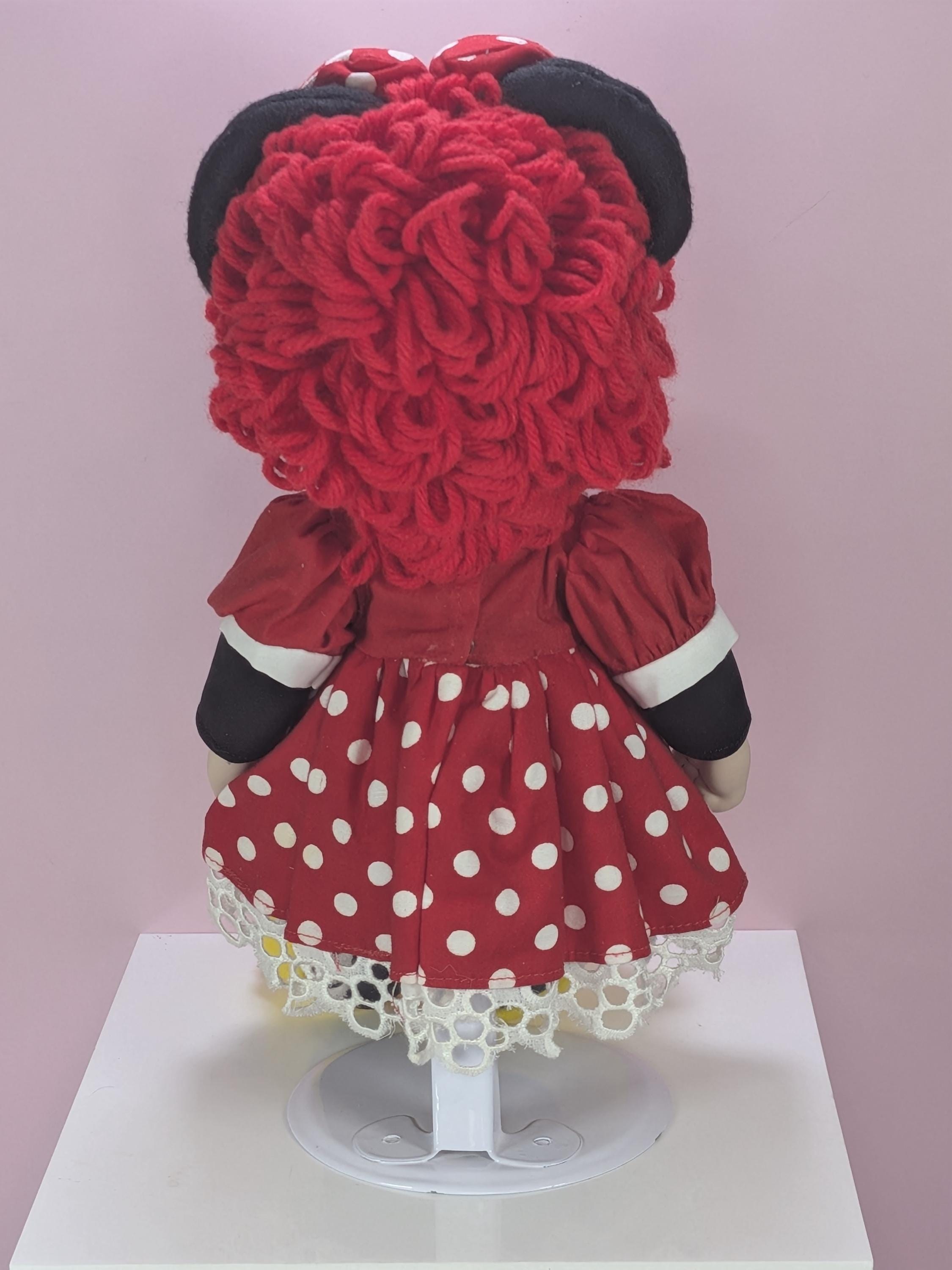 Vintage Marie Osmond Fine Porcelain Twins Rosie And Rags Mickey Minnie Dolls Set New In Box With Stands and Certificate with Bonus Bracelets view 16