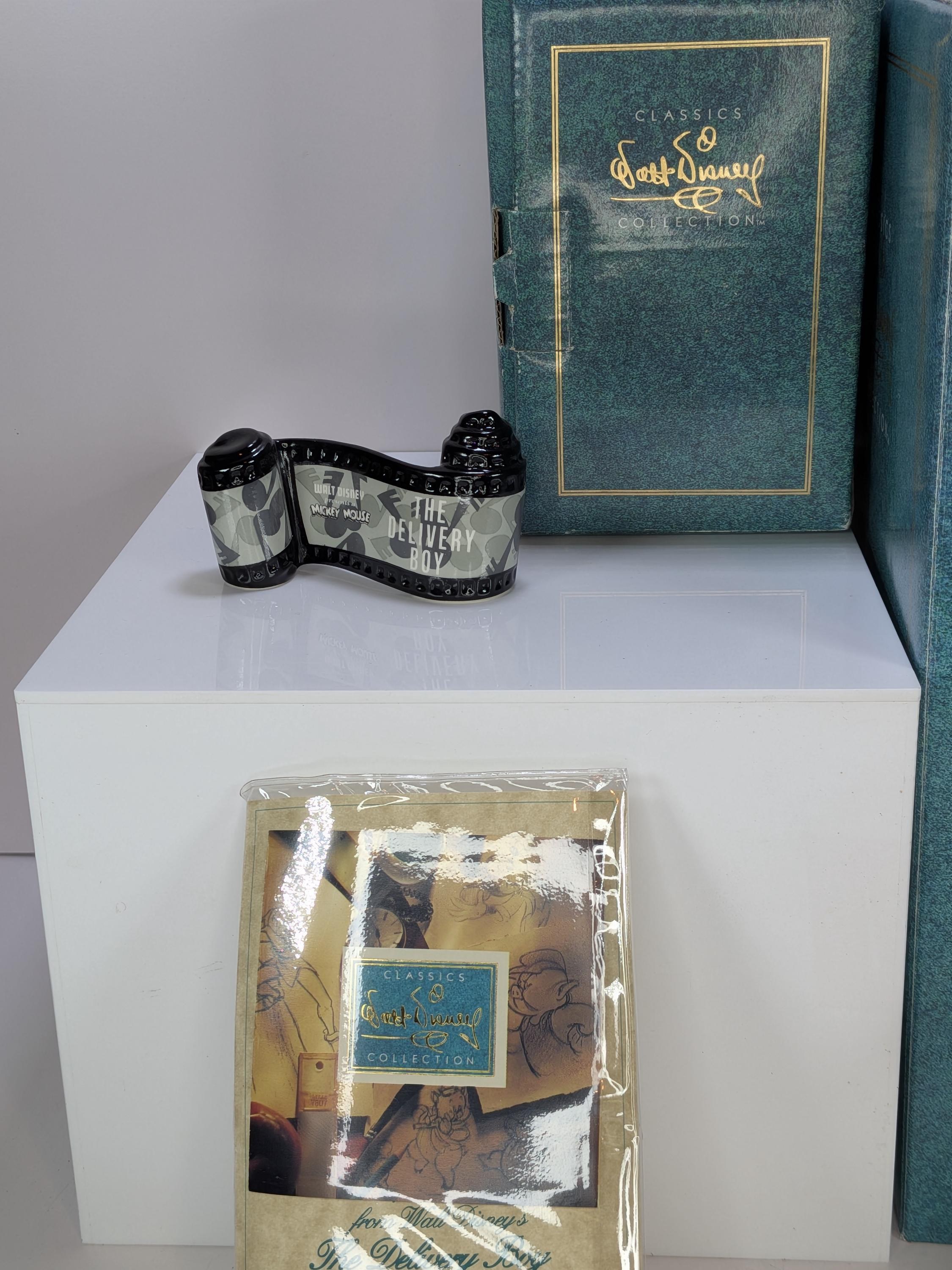 Rare Walt Disney Classics Collection WDCC The Delivery Boy 1931 Figurine Set of 4 - Pristine view 20