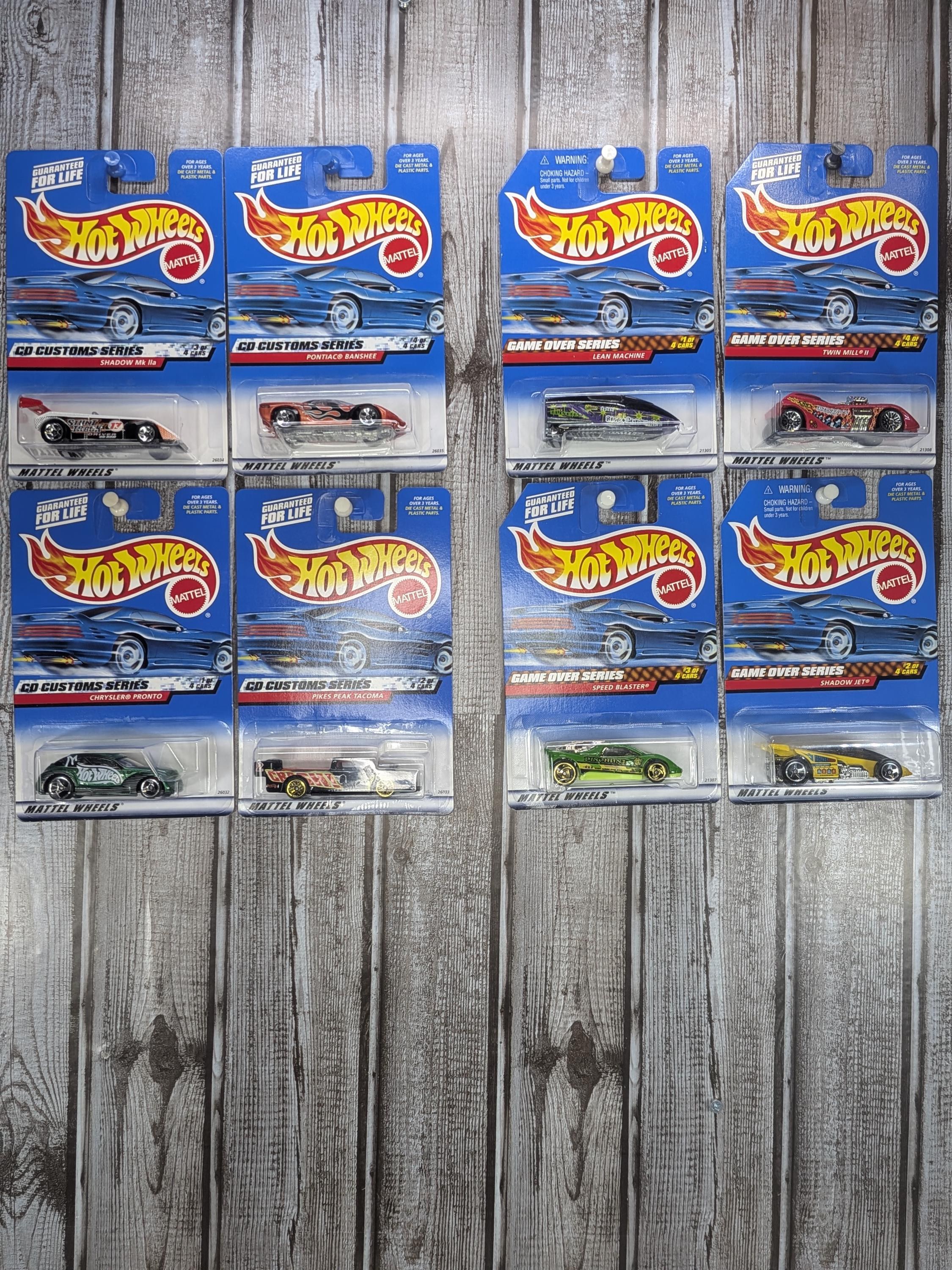 Vintage Hot Wheels Instant Collector Bundle - 14 Complete 4-Car Series Sets, 56 Cars Total, Mint on Card MOC New Old Stock Estate Lot view 2