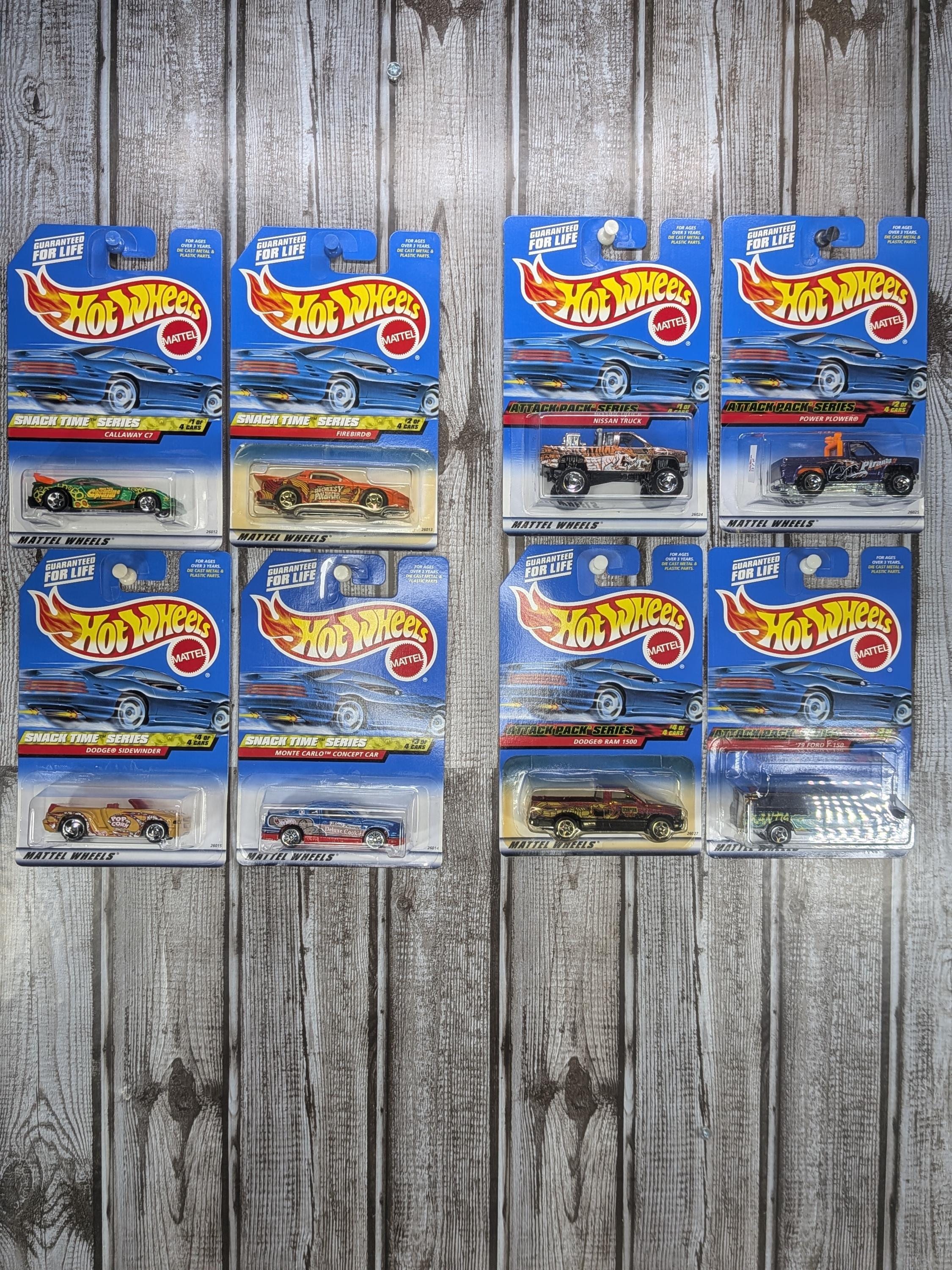 Vintage Hot Wheels Instant Collector Bundle - 14 Complete 4-Car Series Sets, 56 Cars Total, Mint on Card MOC New Old Stock Estate Lot view 7
