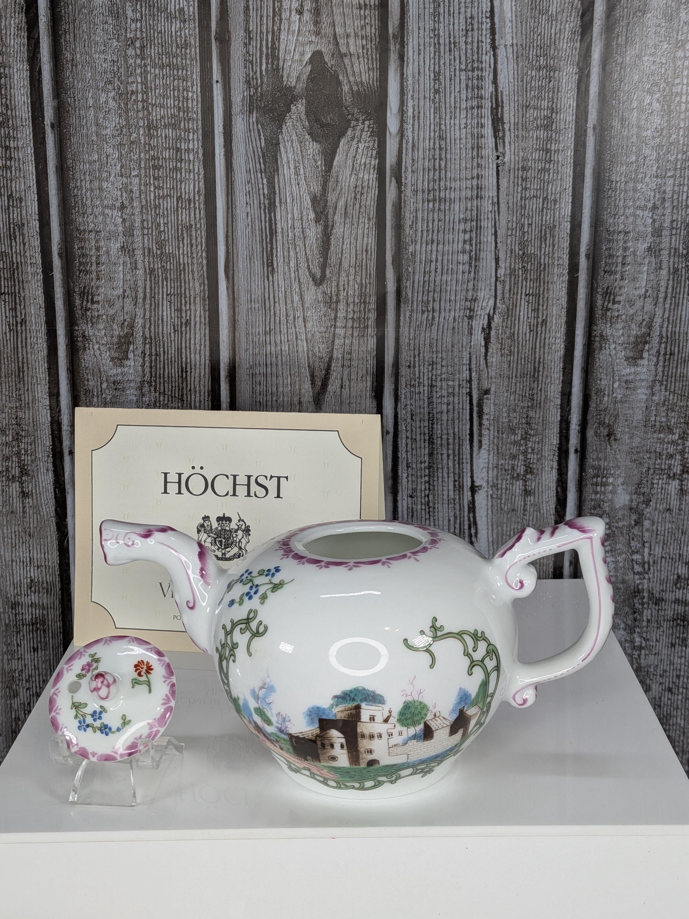 1985 Franklin Mint Victoria & Albert Museum Miniature Teapot Collection - Set of 7 with COAs and Original Packaging - Gifting Teapots view 2