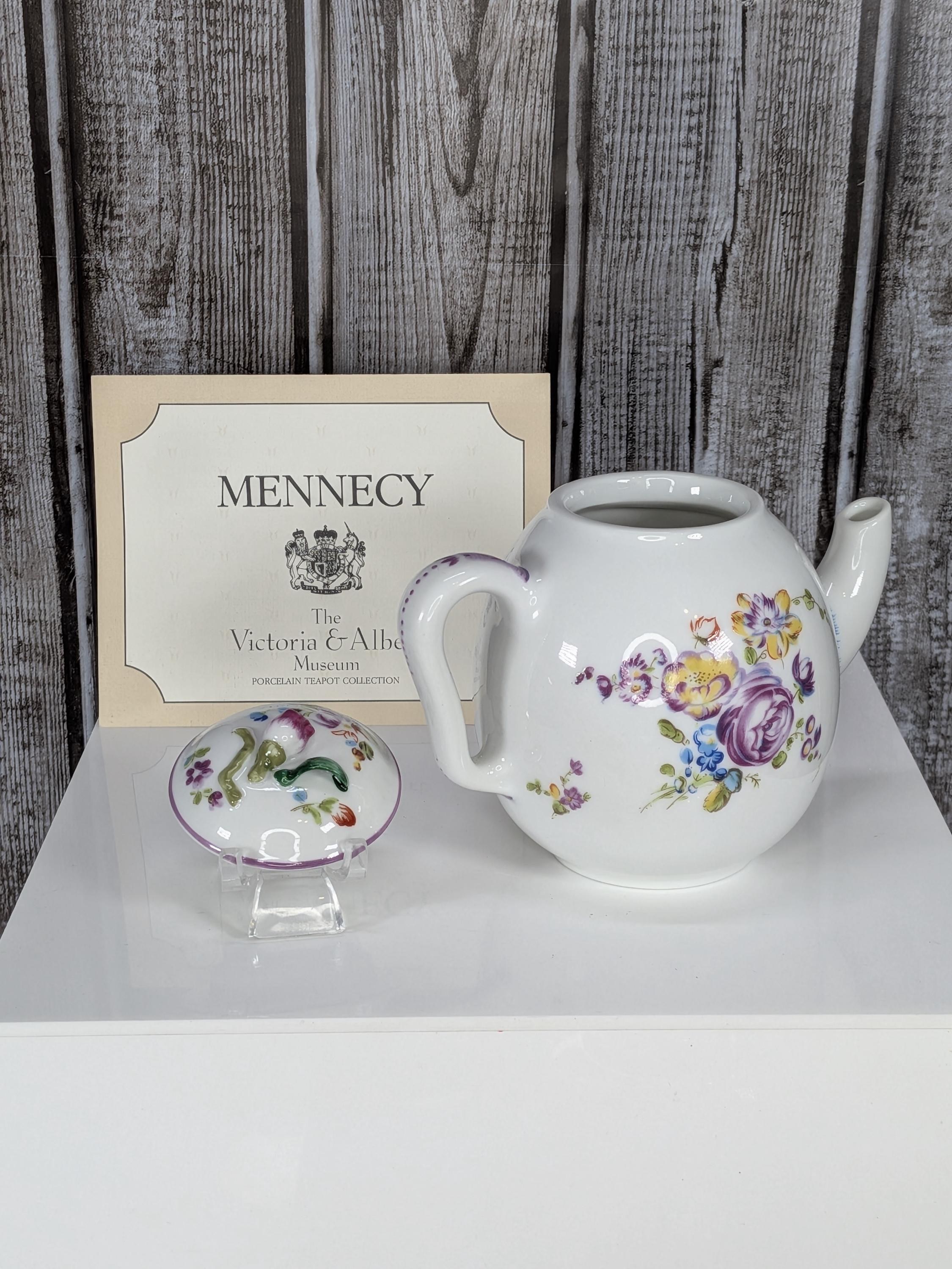 1985 Franklin Mint Victoria & Albert Museum Miniature Teapot Collection - Set of 7 with COAs and Original Packaging - Gifting Teapots view 19