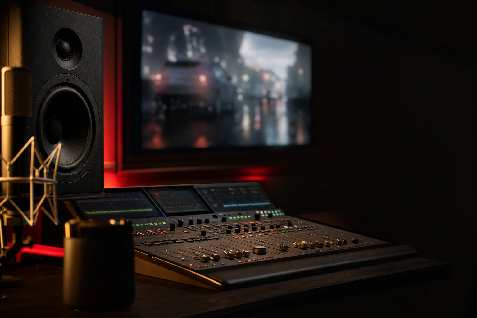 TV & Video Audio production studio