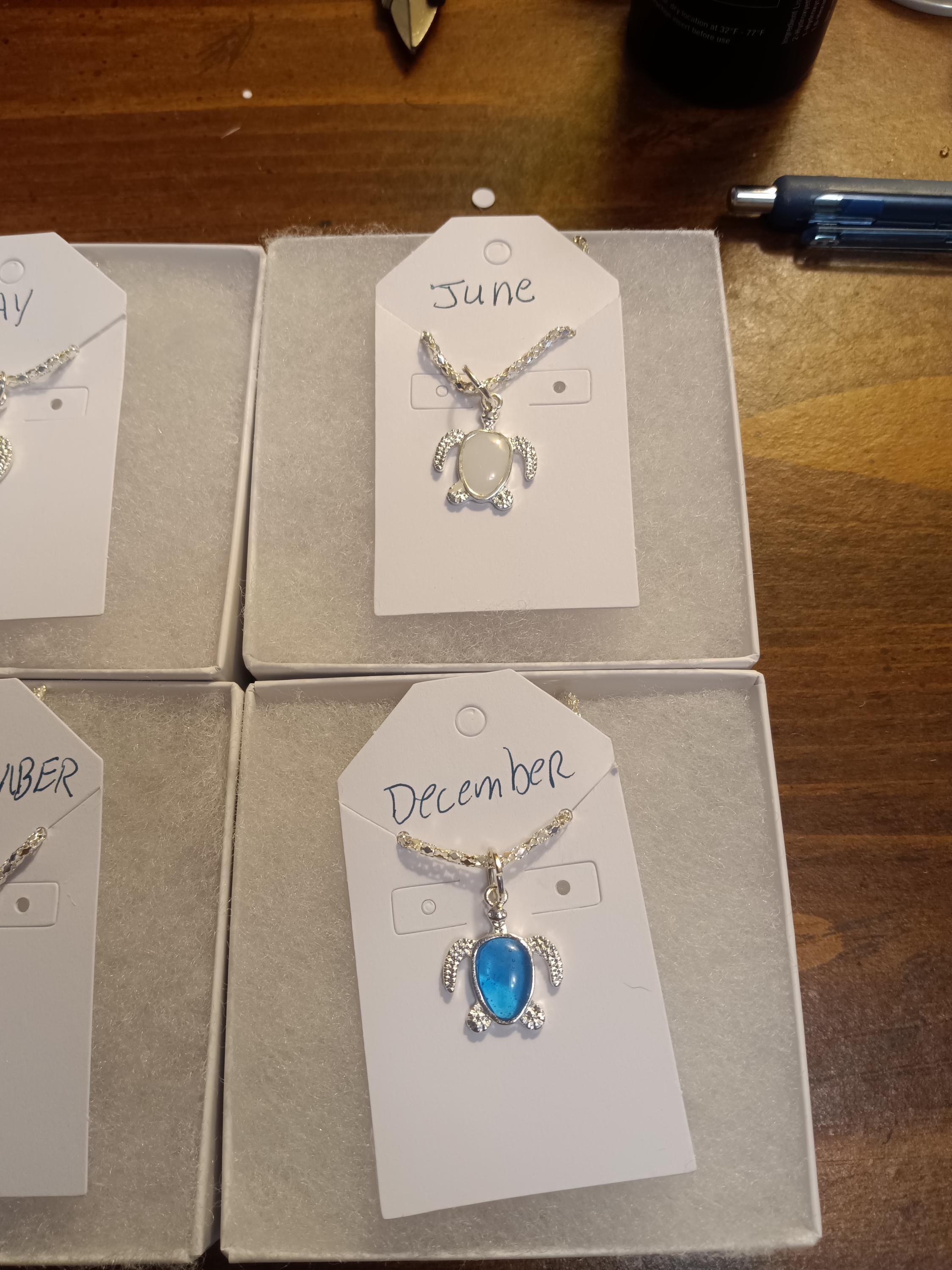 Personalized Birthstone Necklace, view 6