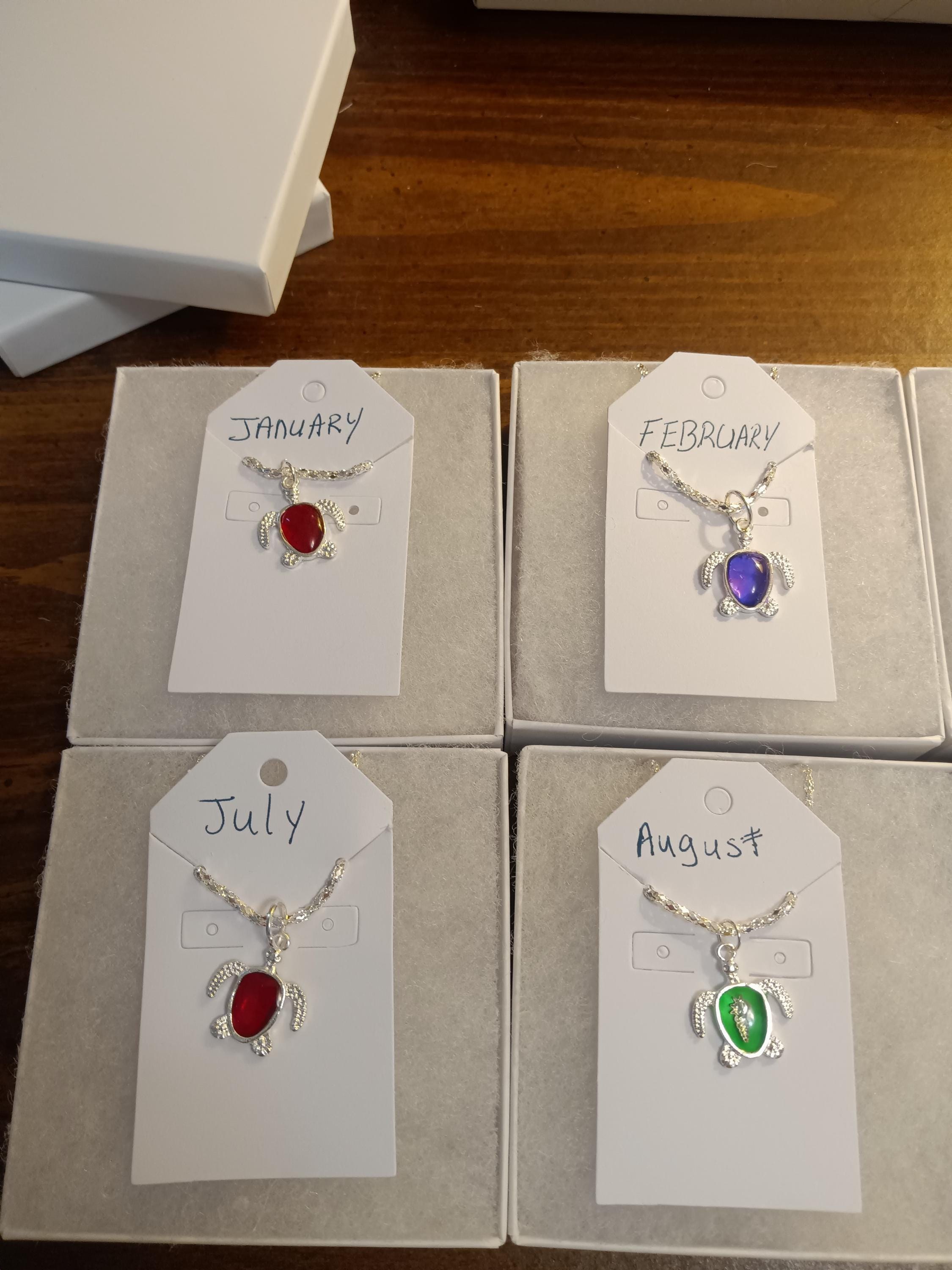 Personalized Birthstone Necklace, view 7