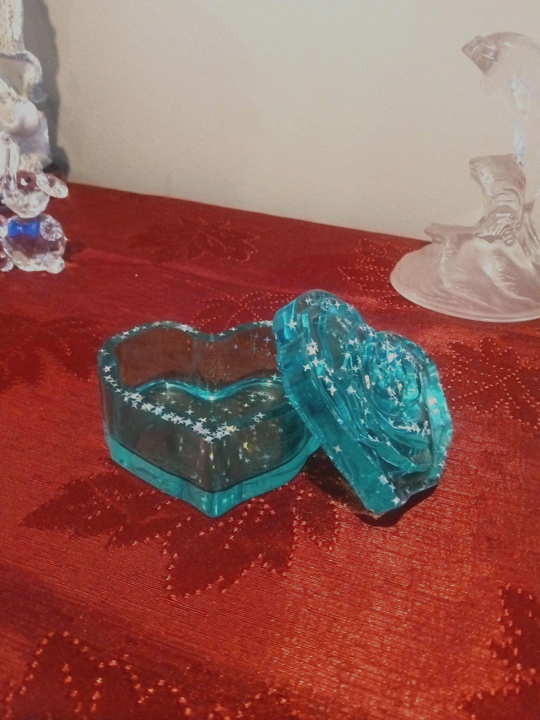 Handmade Resin Jewelry Jar – Decorative Storage Container with Lid