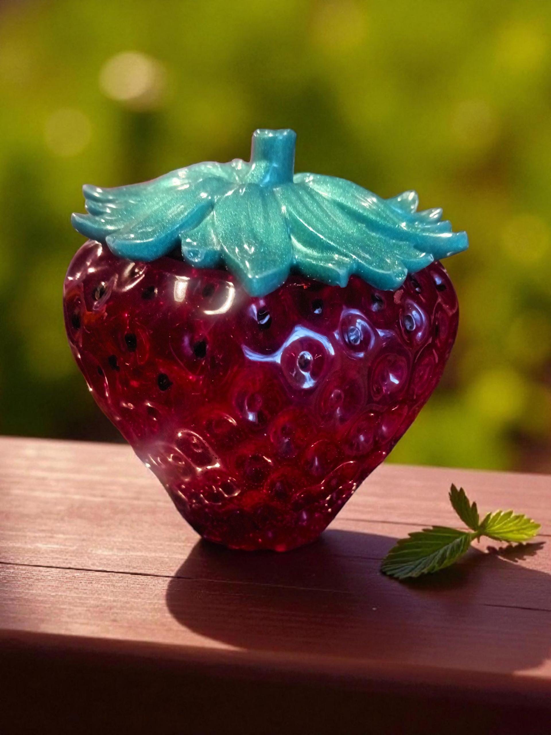 Handmade Resin Jewelry Jar- Ring and Earring Holder with Lid, view 2
