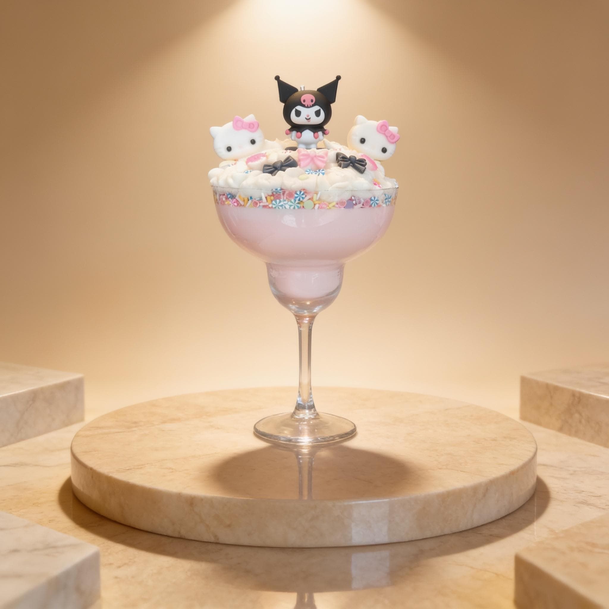 Hello Kitty Glow Candle, view 2