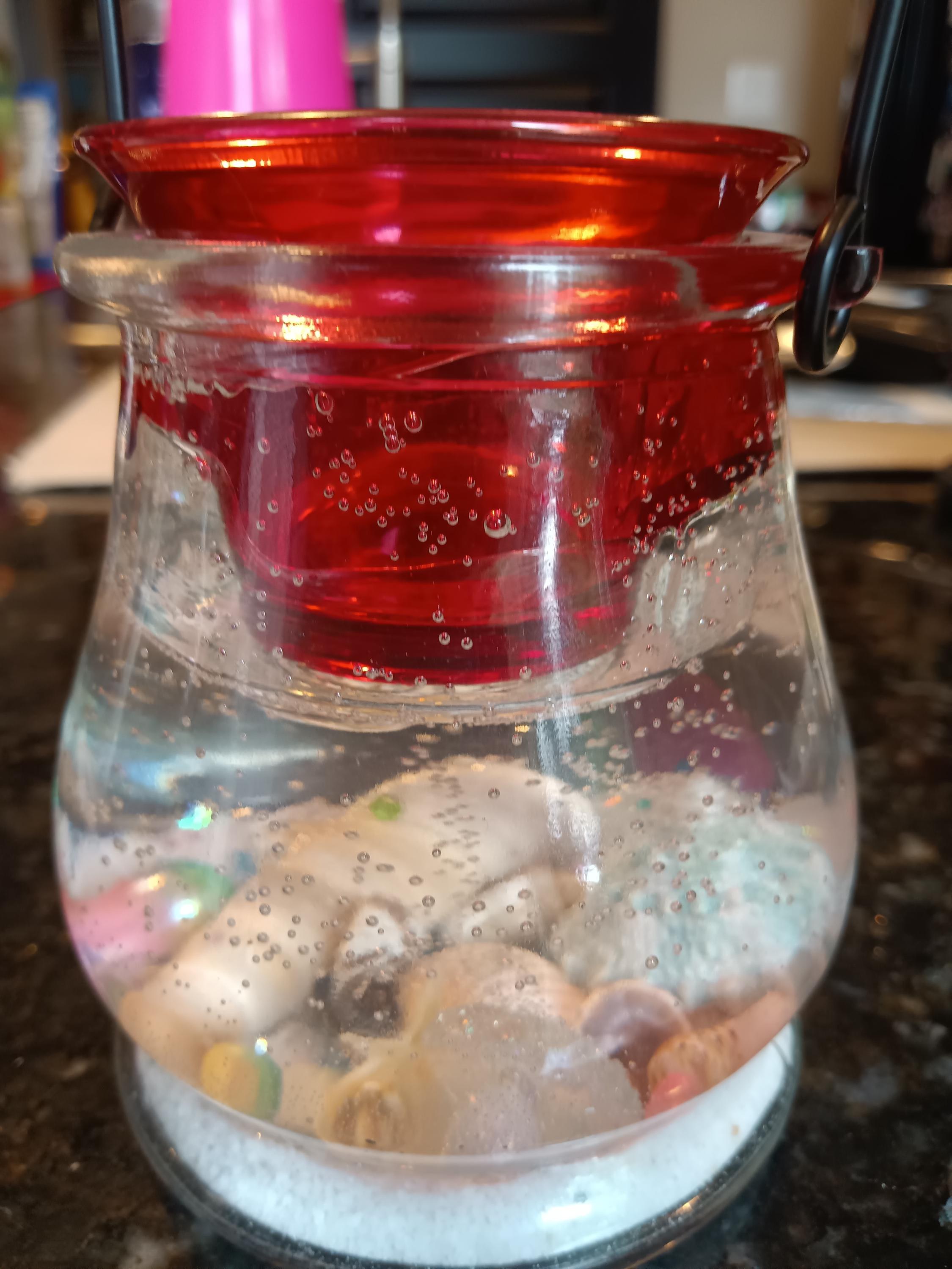 Coastal serenity candle holder., view 3