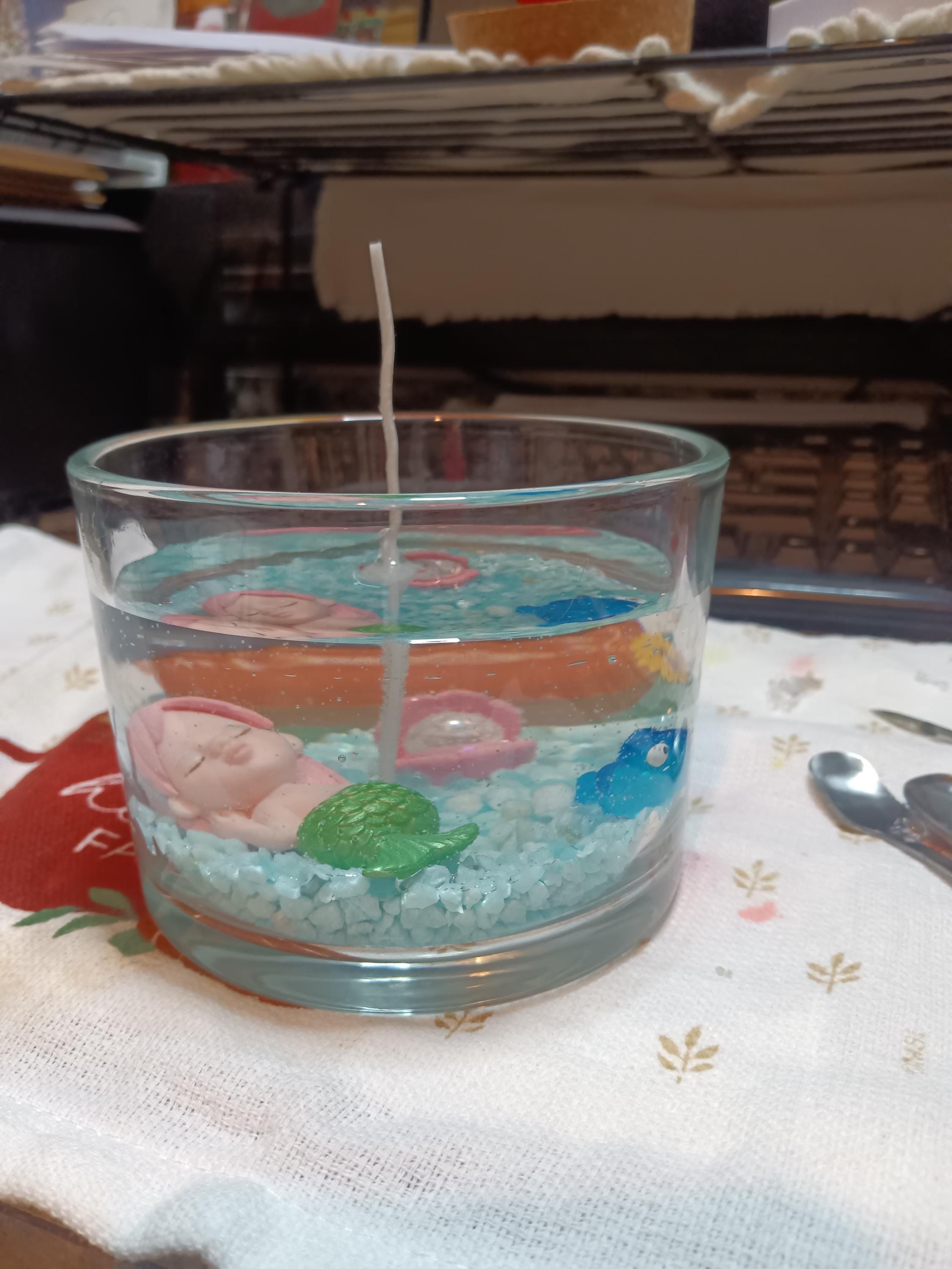 Ocean inspired Mermaid Candles, view 3