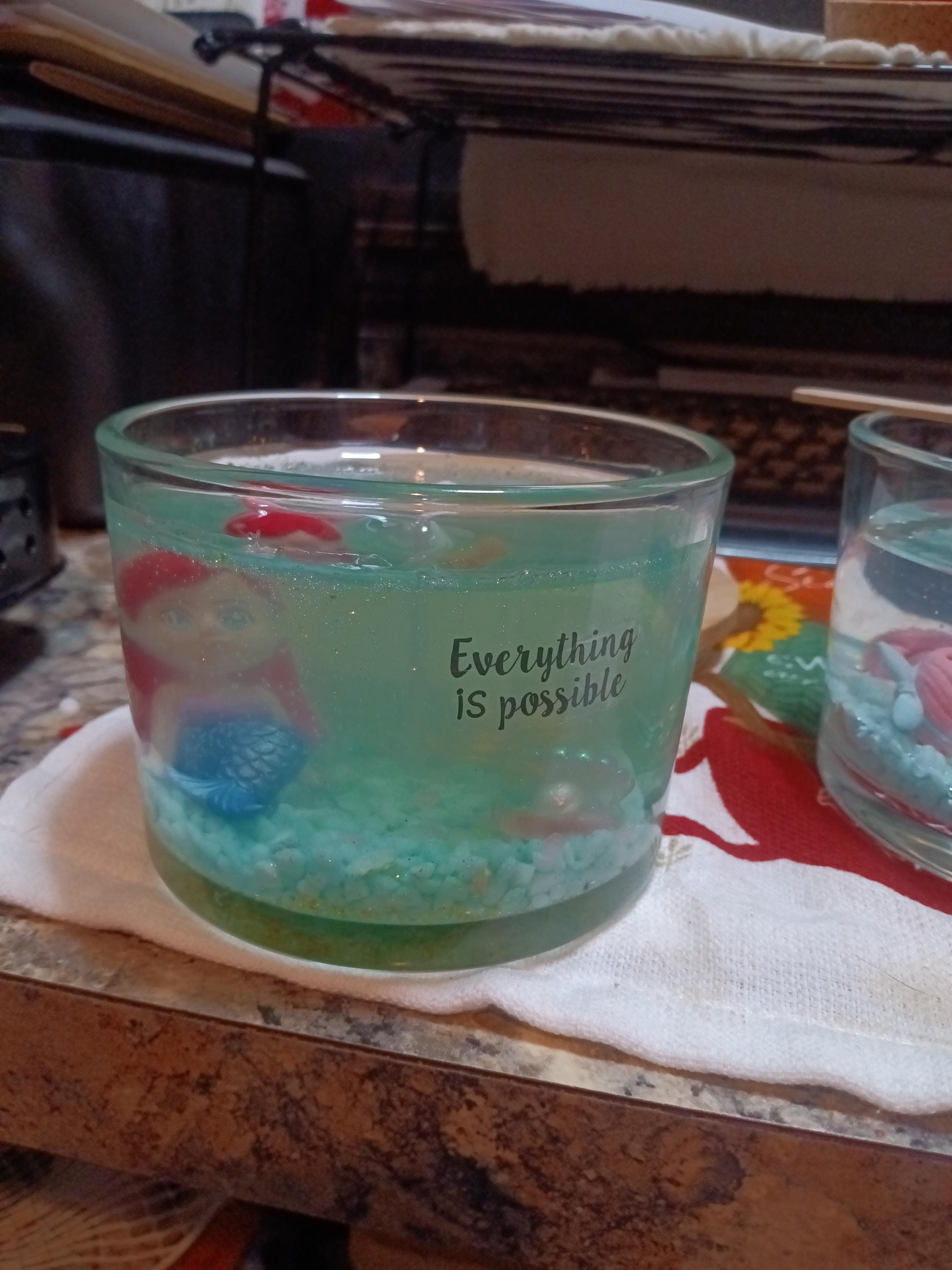 Ocean inspired Mermaid Candles, view 4