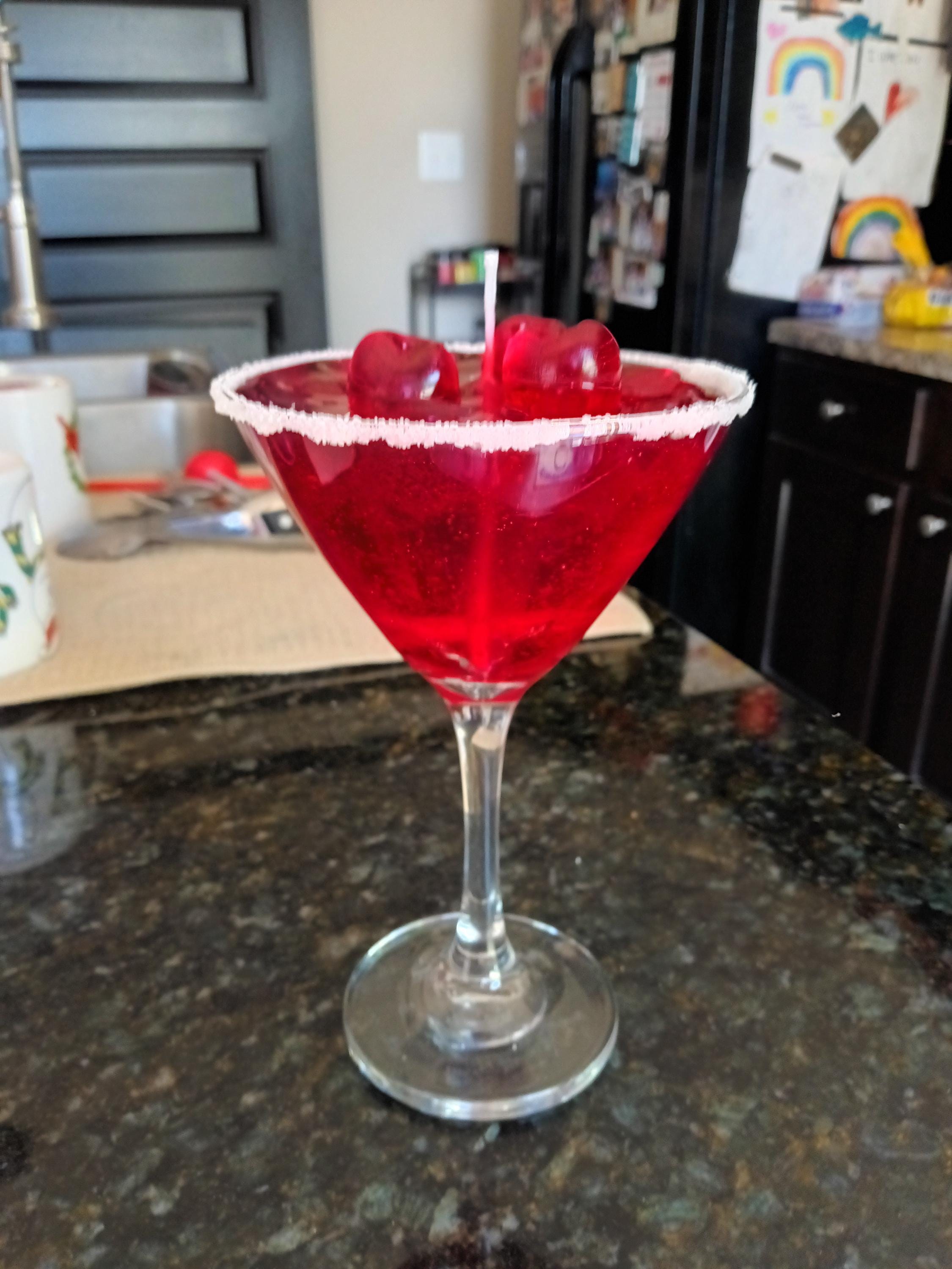 Cherry Margarita scented candle