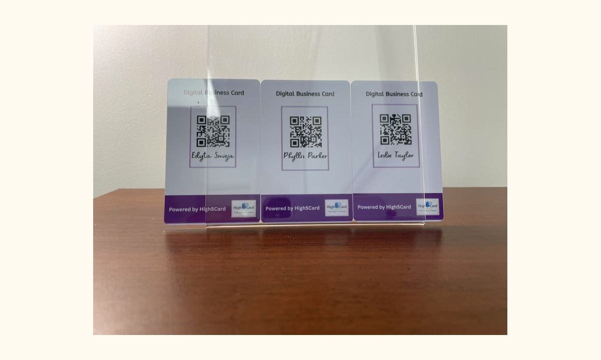 High5Card digital business card designs