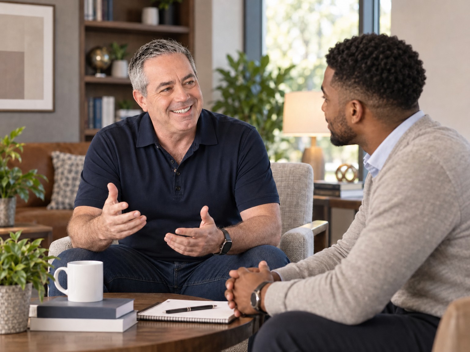 Patrick Browning in a private coaching conversation