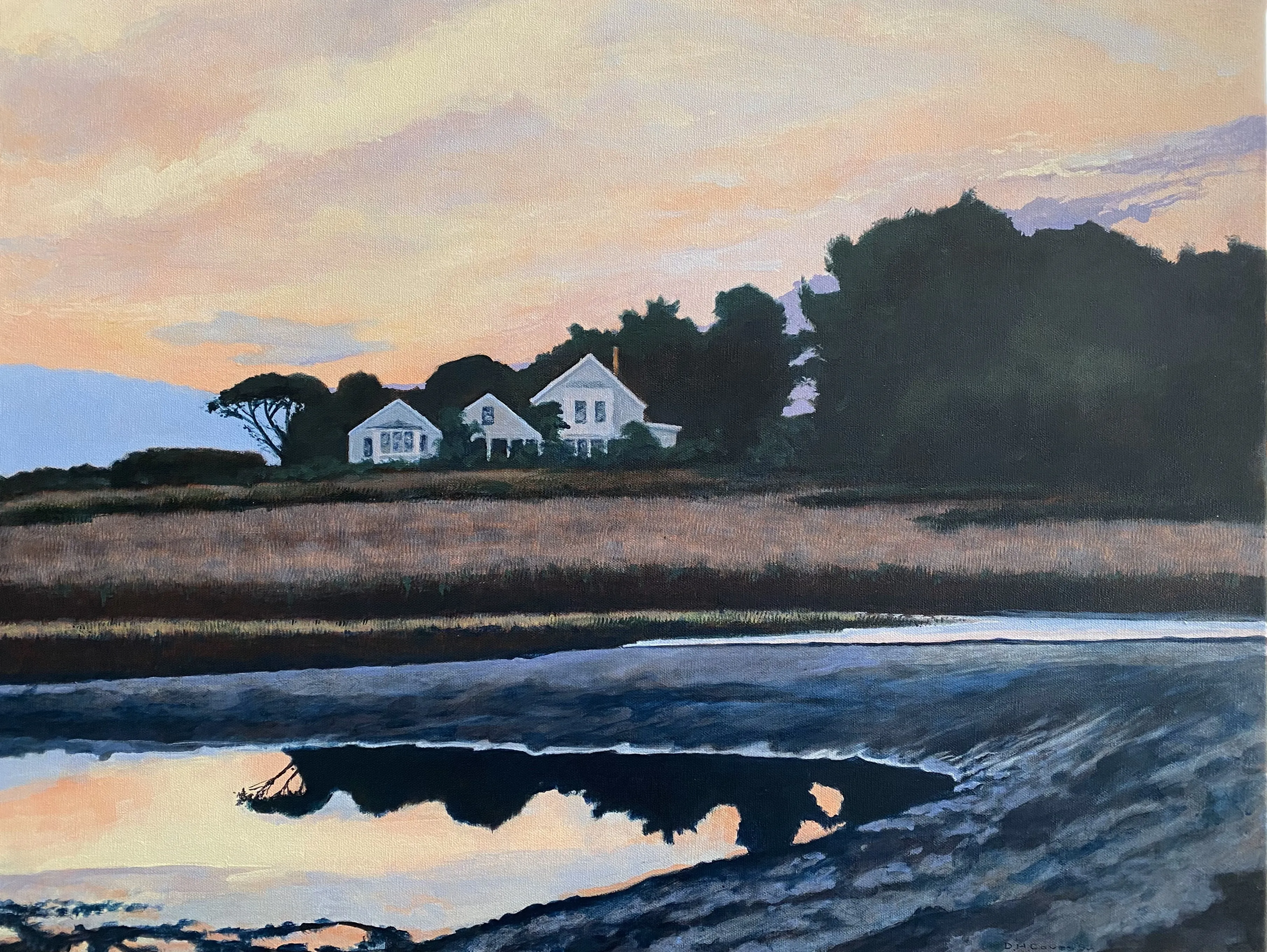 Early Evening at Low Tide by Douglas H. Caves Sr.