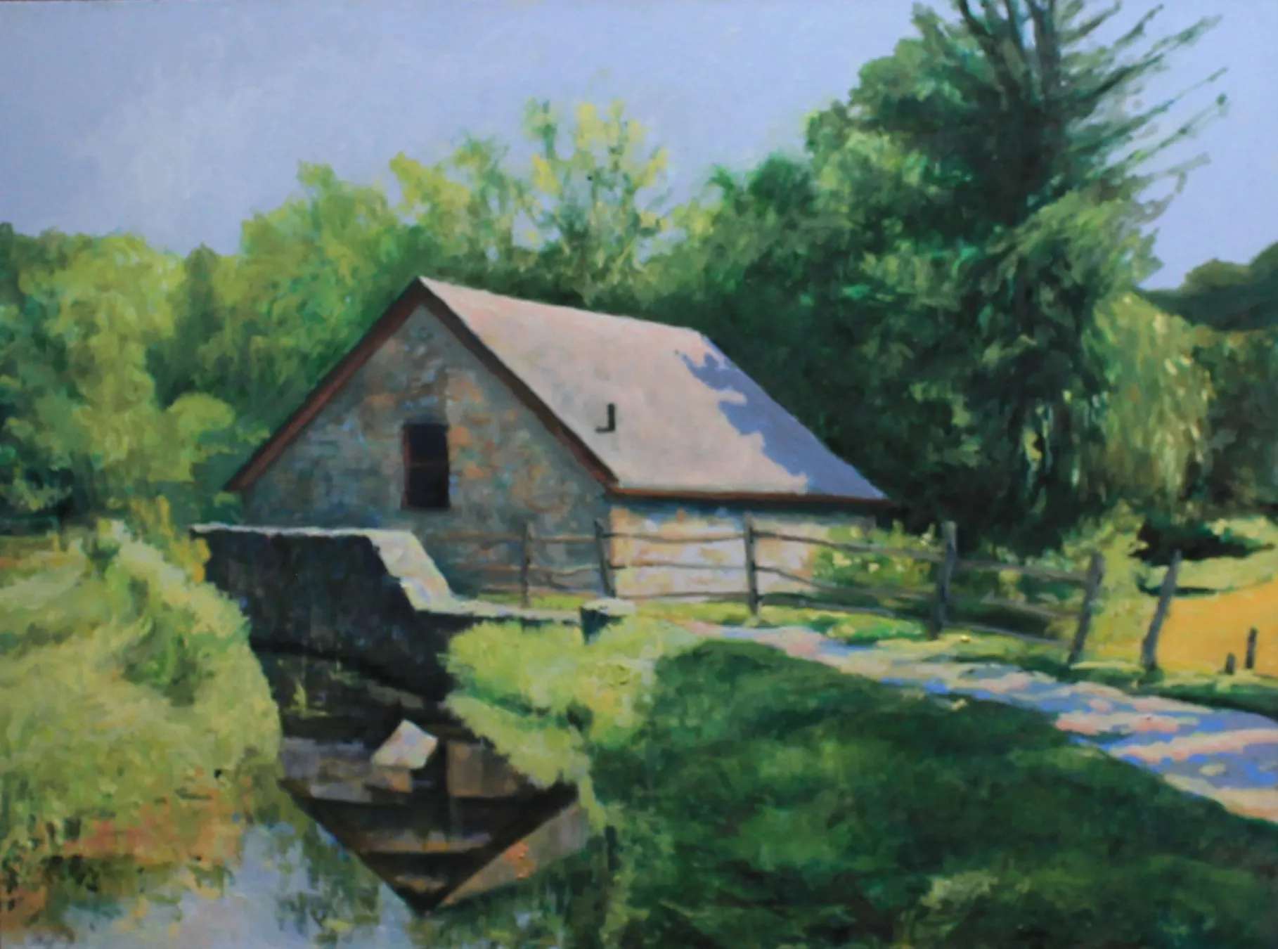Gristmill Approach by Douglas H. Caves Sr.