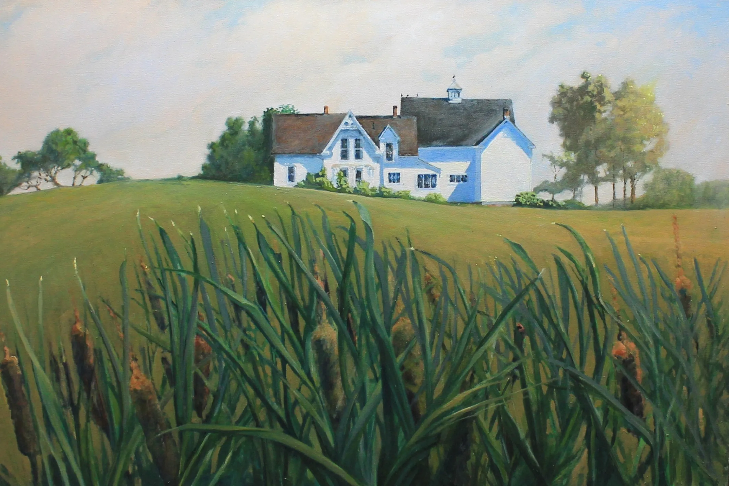 White House at the Bend by Douglas H. Caves Sr.