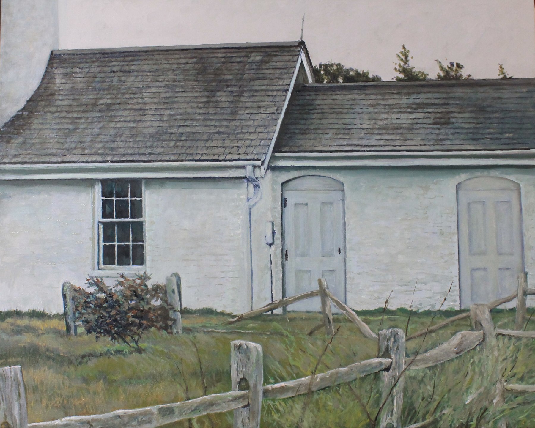 Highland Light East, an oil painting by Douglas H. Caves Sr.