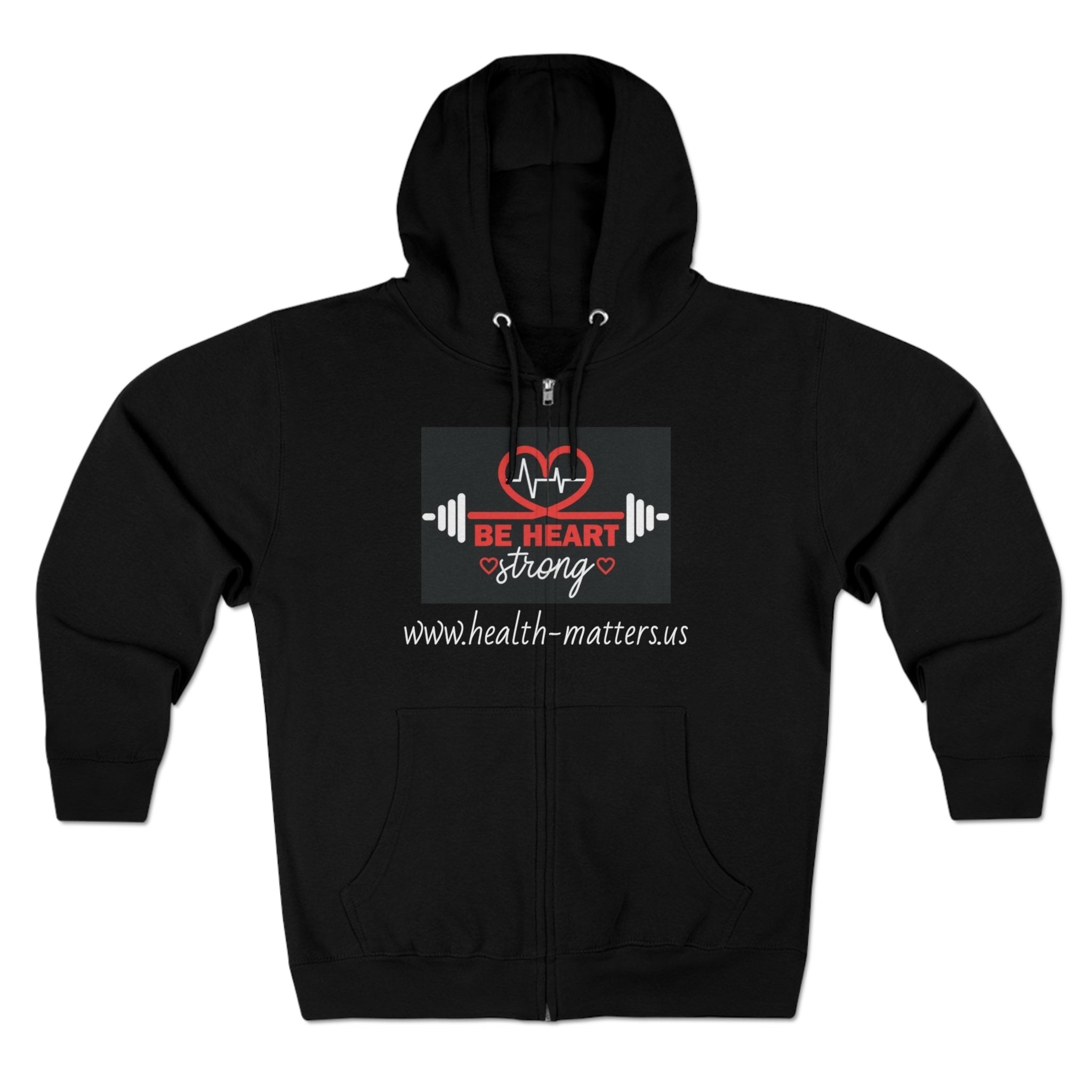 Heart Health zip hoodie
