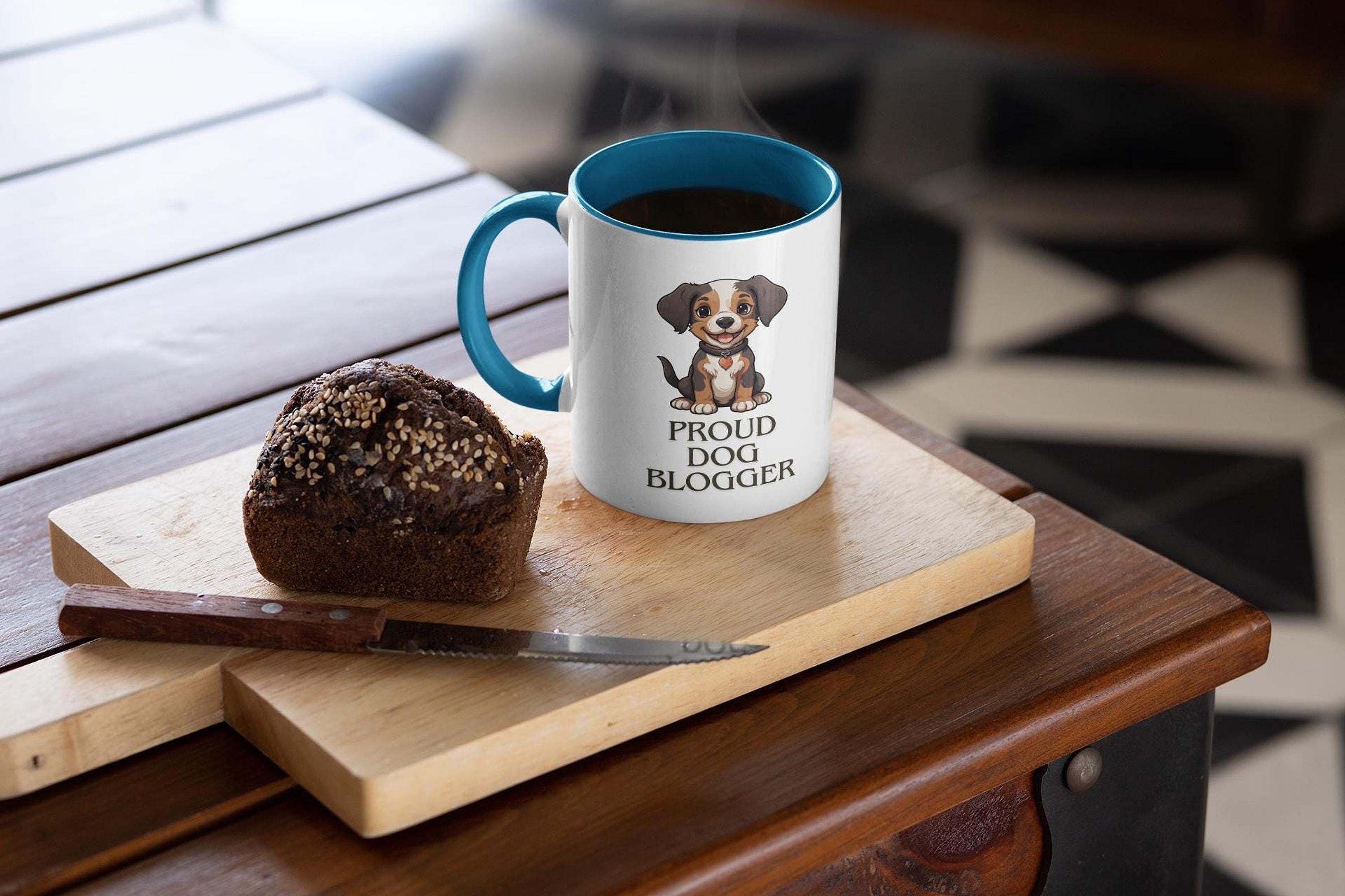 Dog Blogger Mug, Proud Dog Design in 11oz, image 7