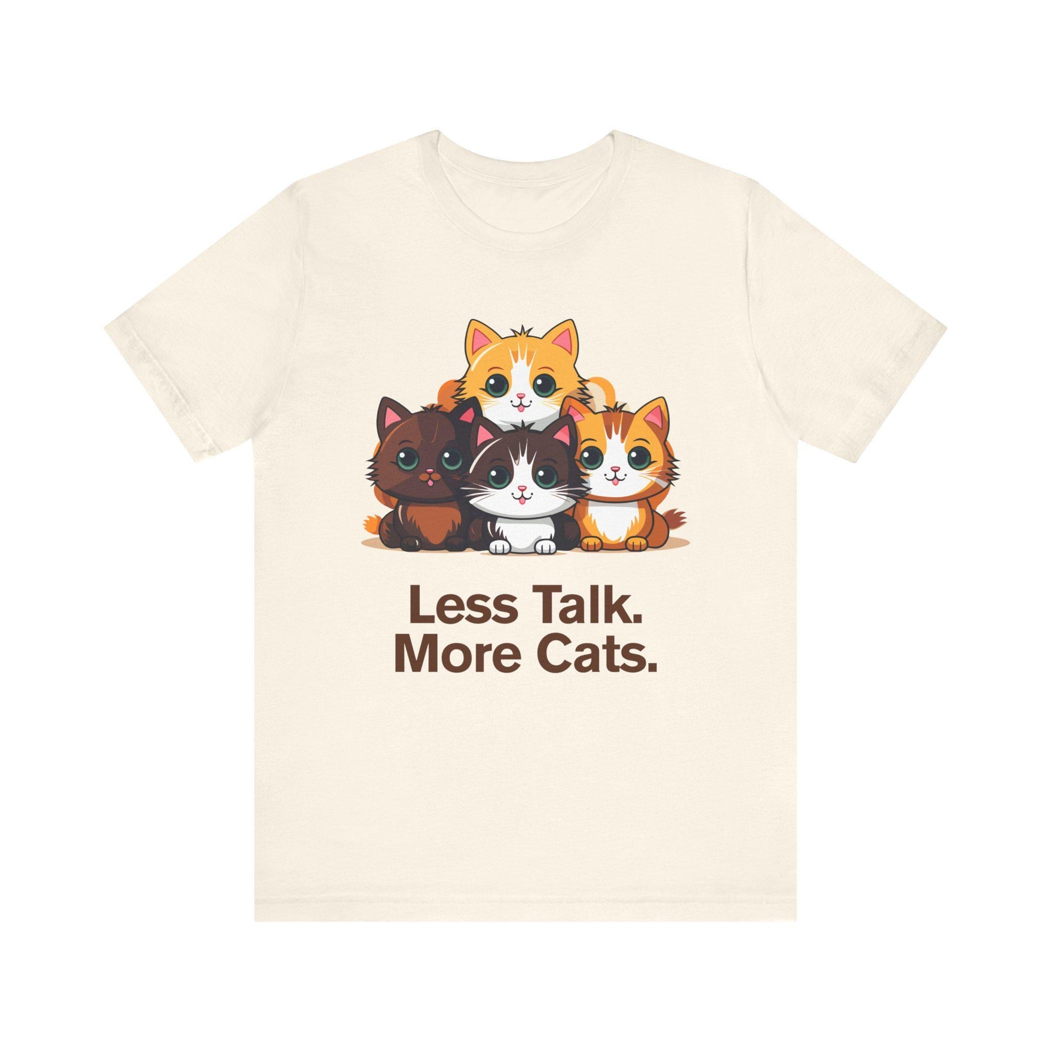 Funny Cat Lover Shirt: Introvert Gift, Comfortable Cotton Tee, image 2